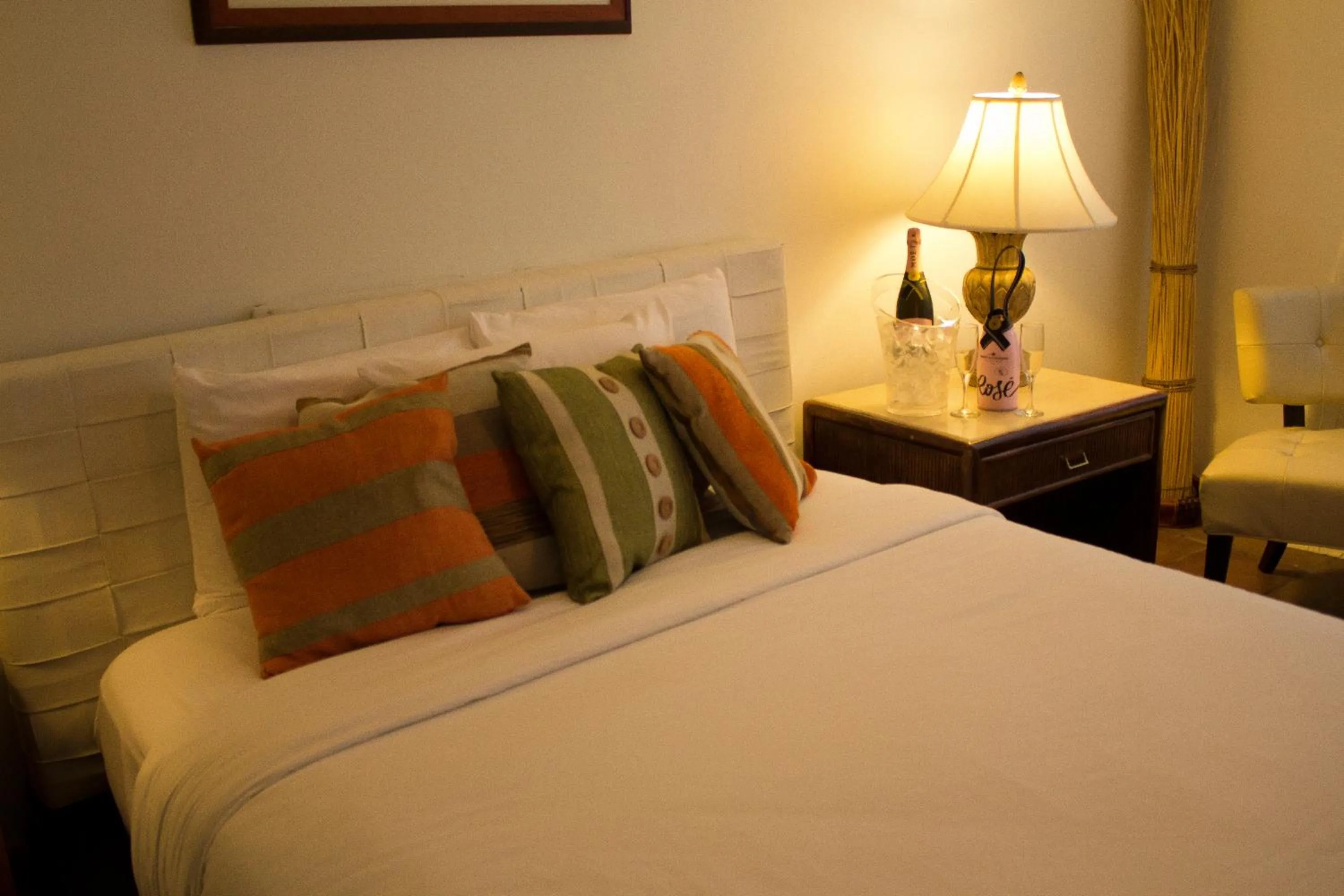 Bedroom, Bed in Hosteria del Mar