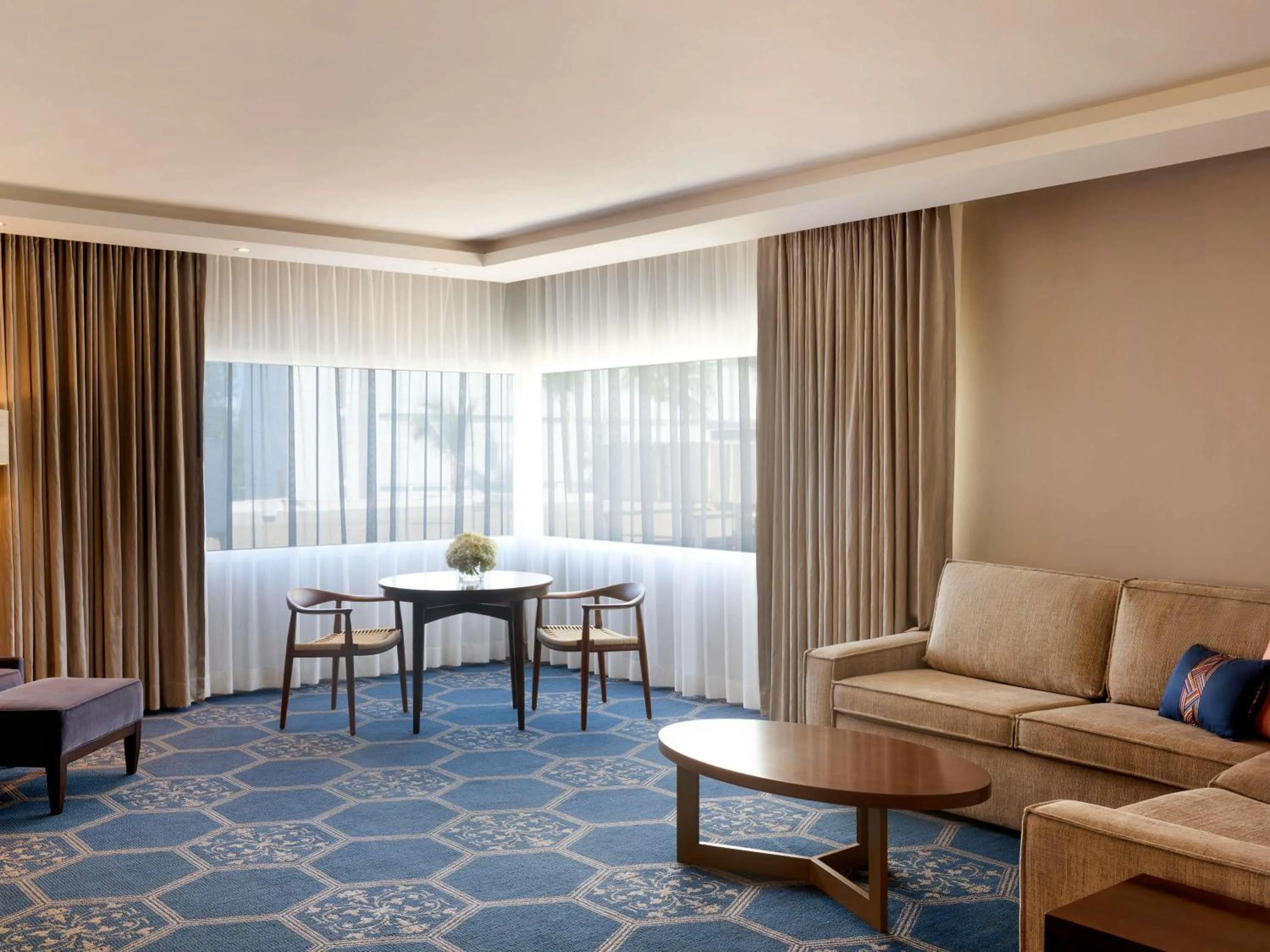 Bedroom in Fairmont El San Juan Hotel