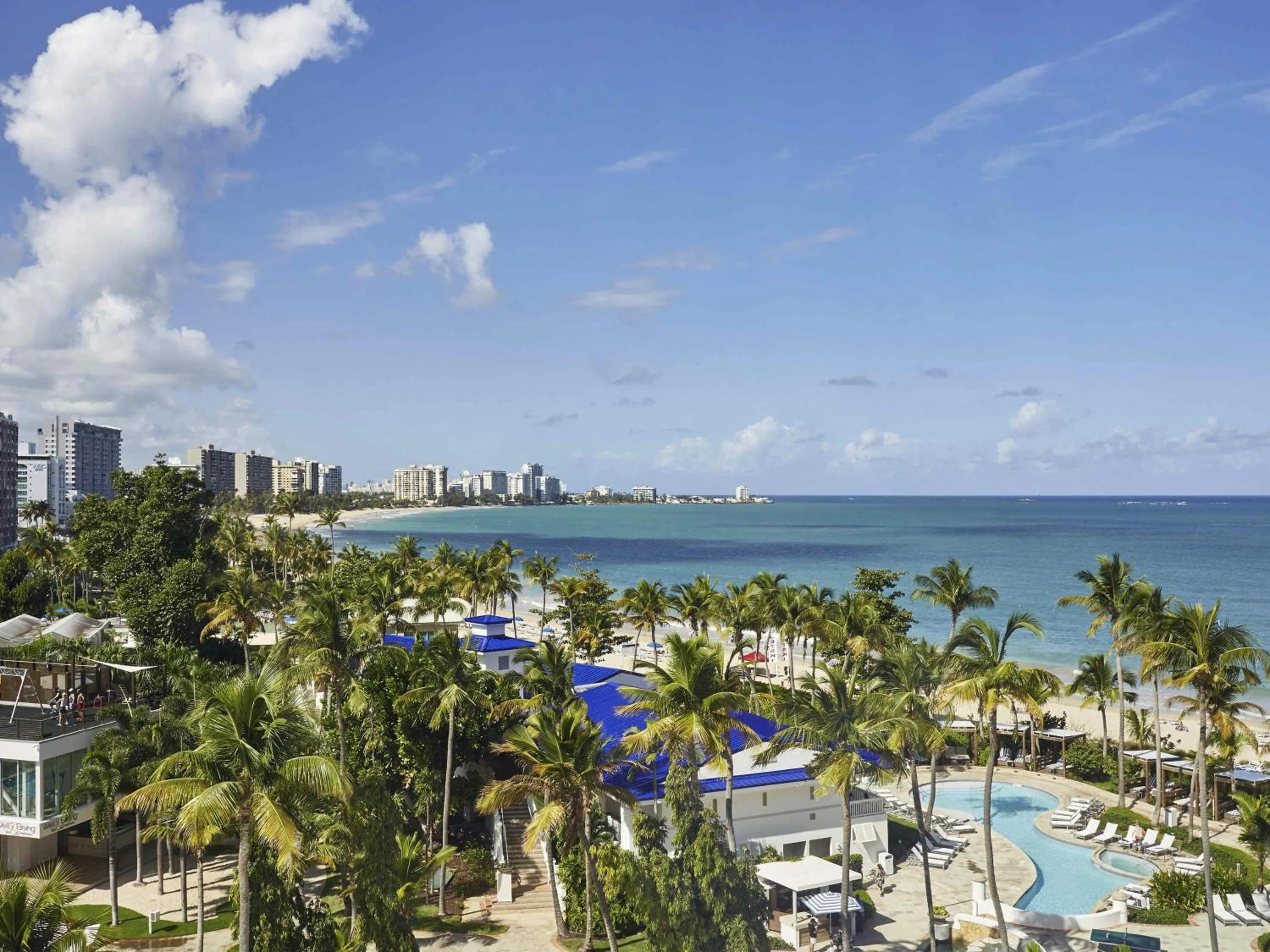 Bedroom in Fairmont El San Juan Hotel