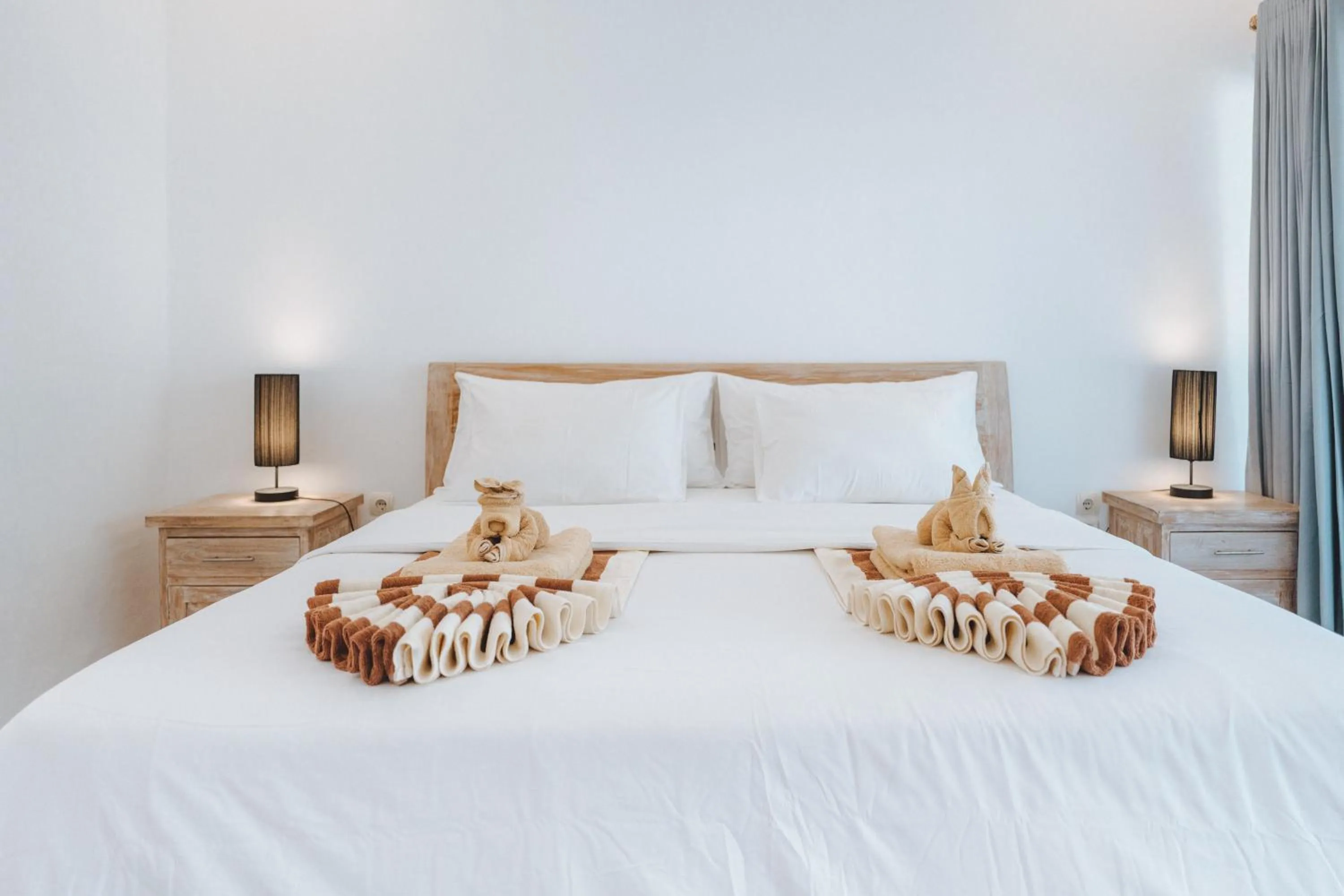 Property building, Bed in Blue Marlin Dive Gili Air