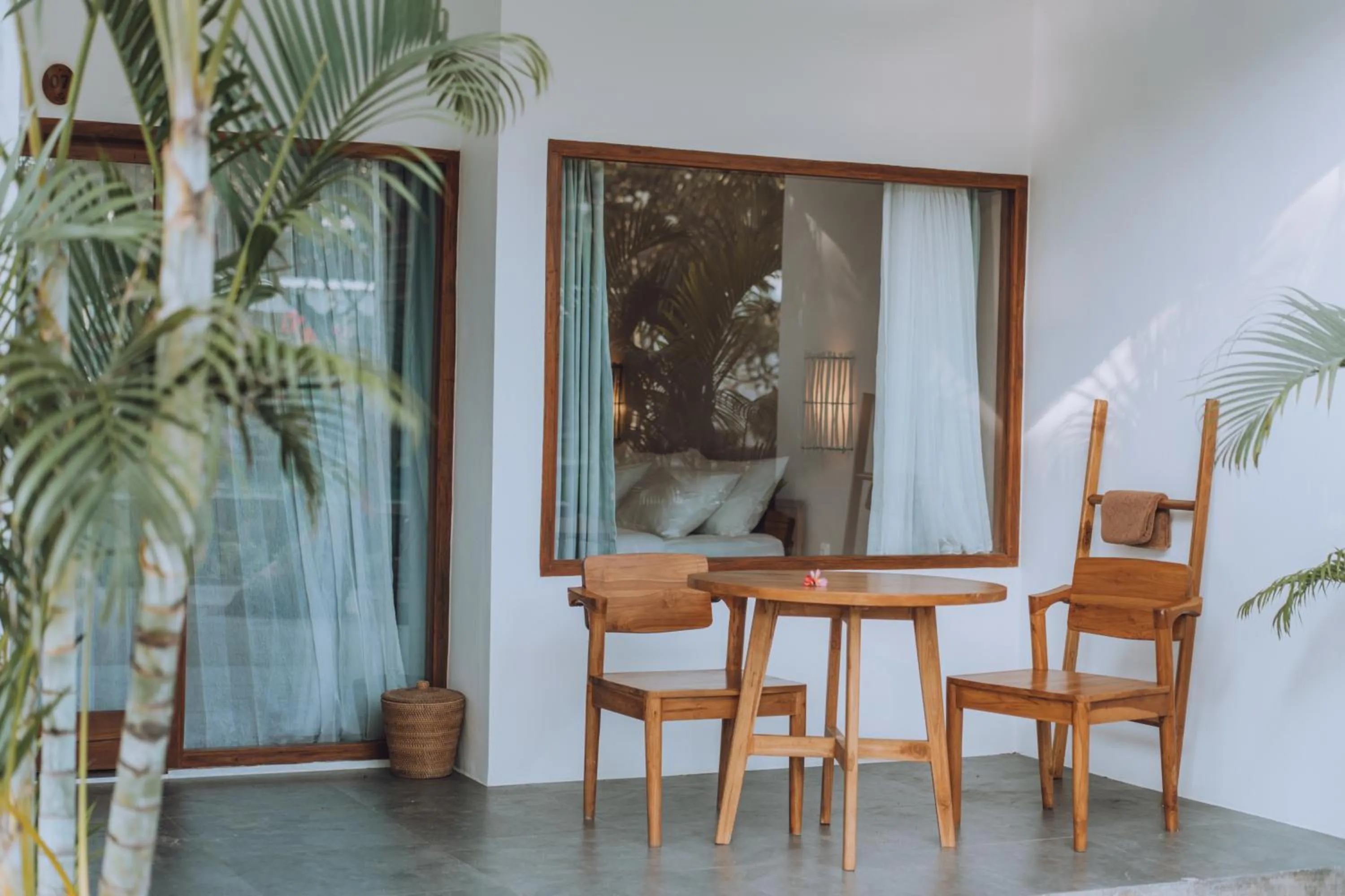 Patio in Blue Marlin Dive Gili Air