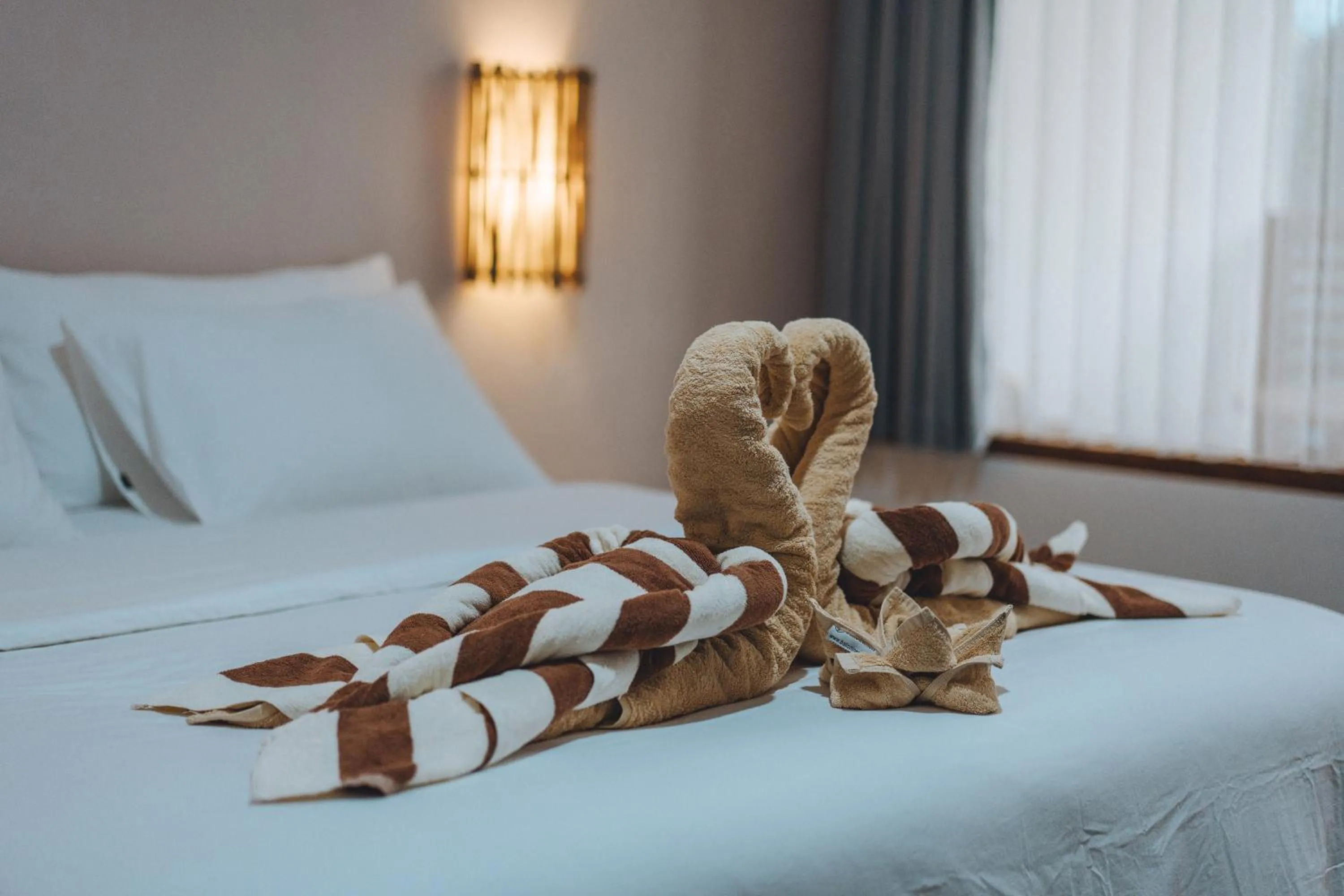 Bed in Blue Marlin Dive Gili Air