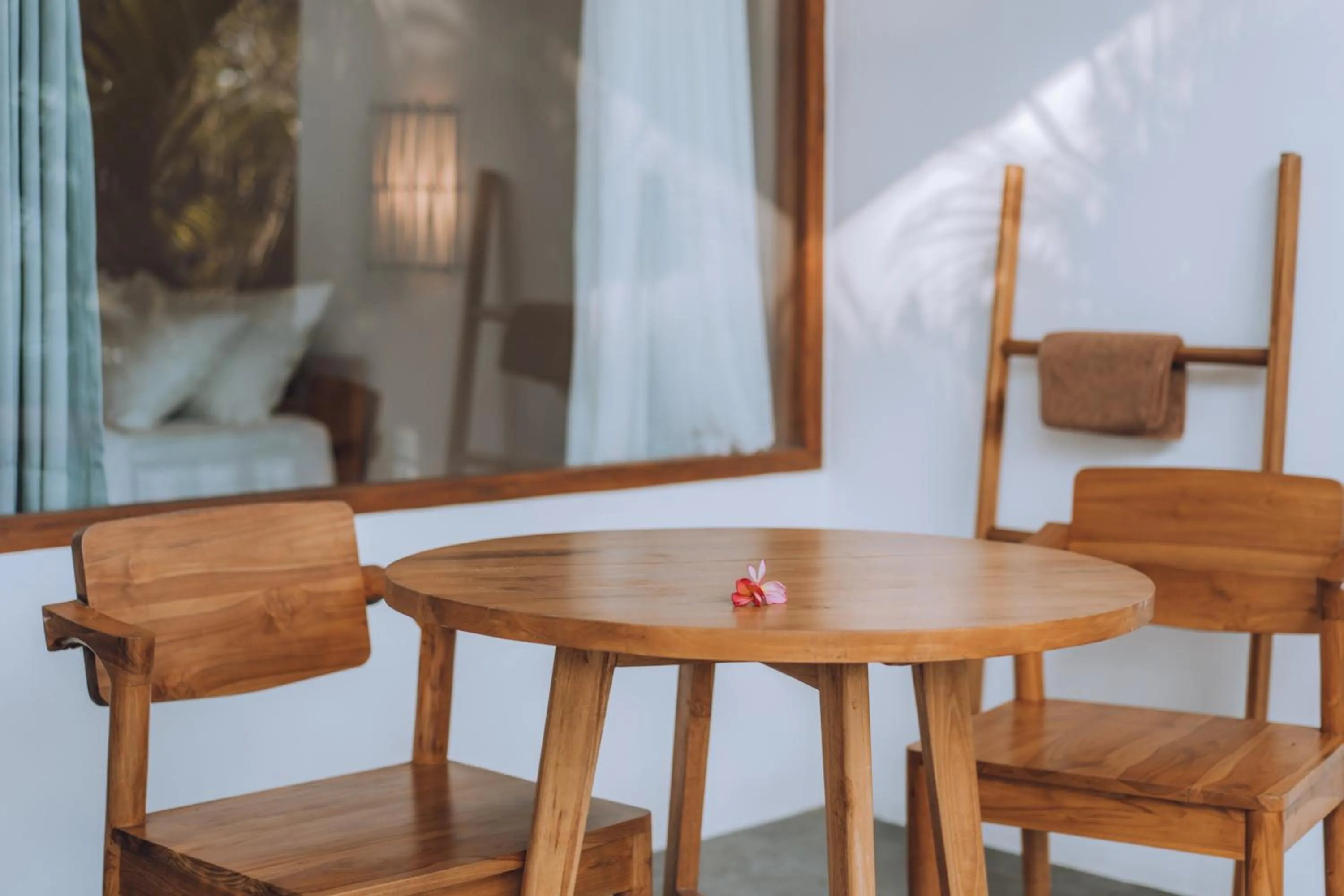 Seating area in Blue Marlin Dive Gili Air