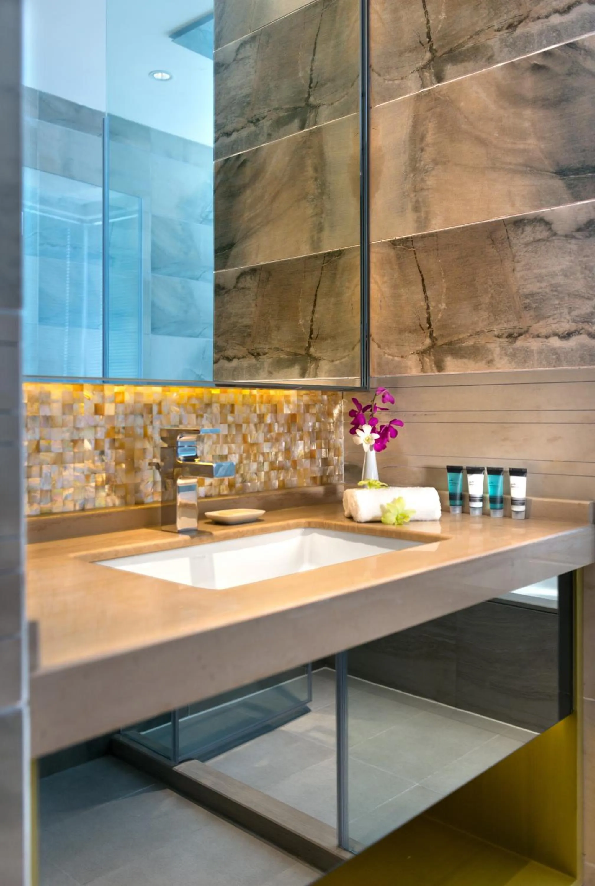 Bathroom in Oakwood Hotel & Residence Suzhou