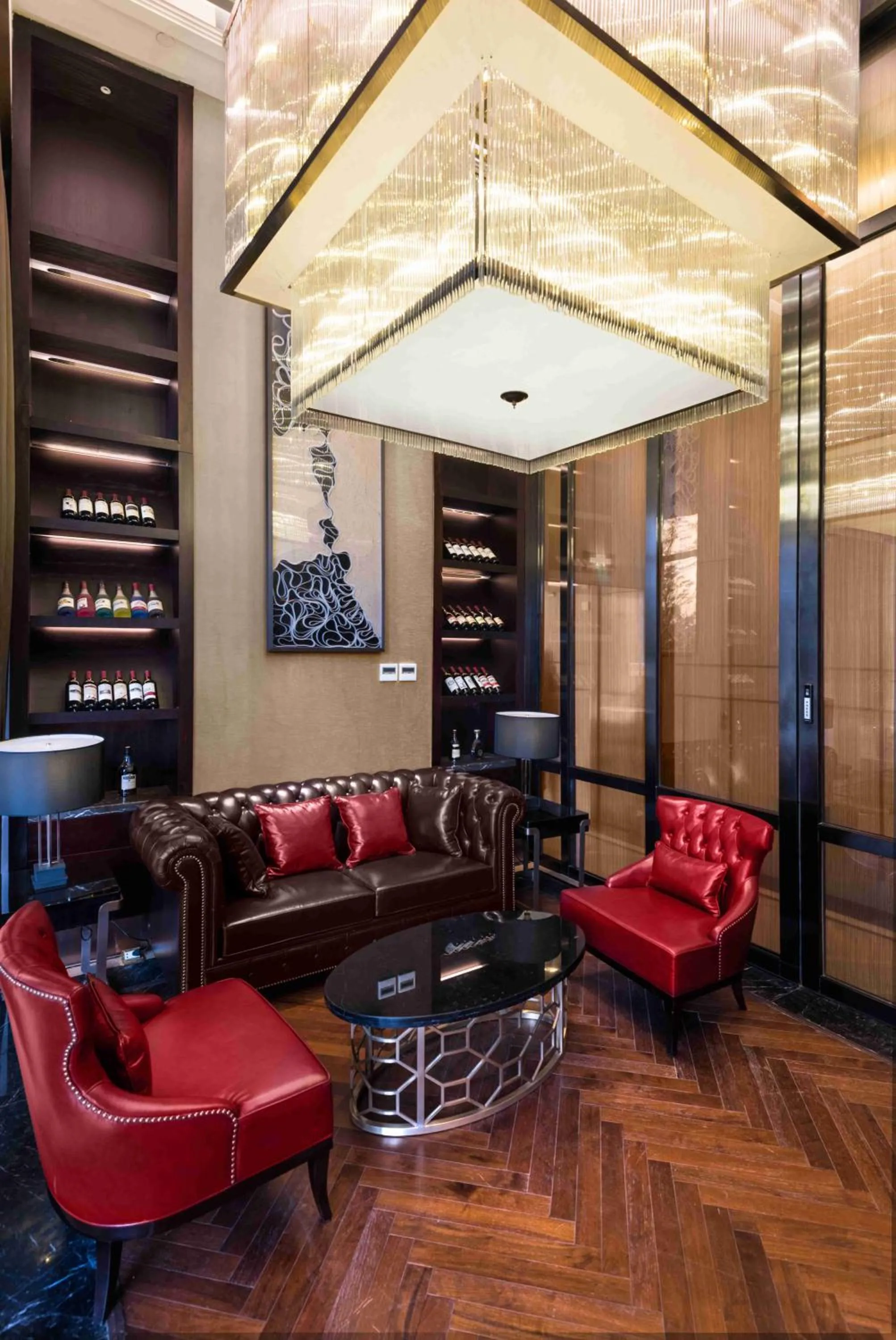 Library in Oakwood Hotel & Residence Suzhou