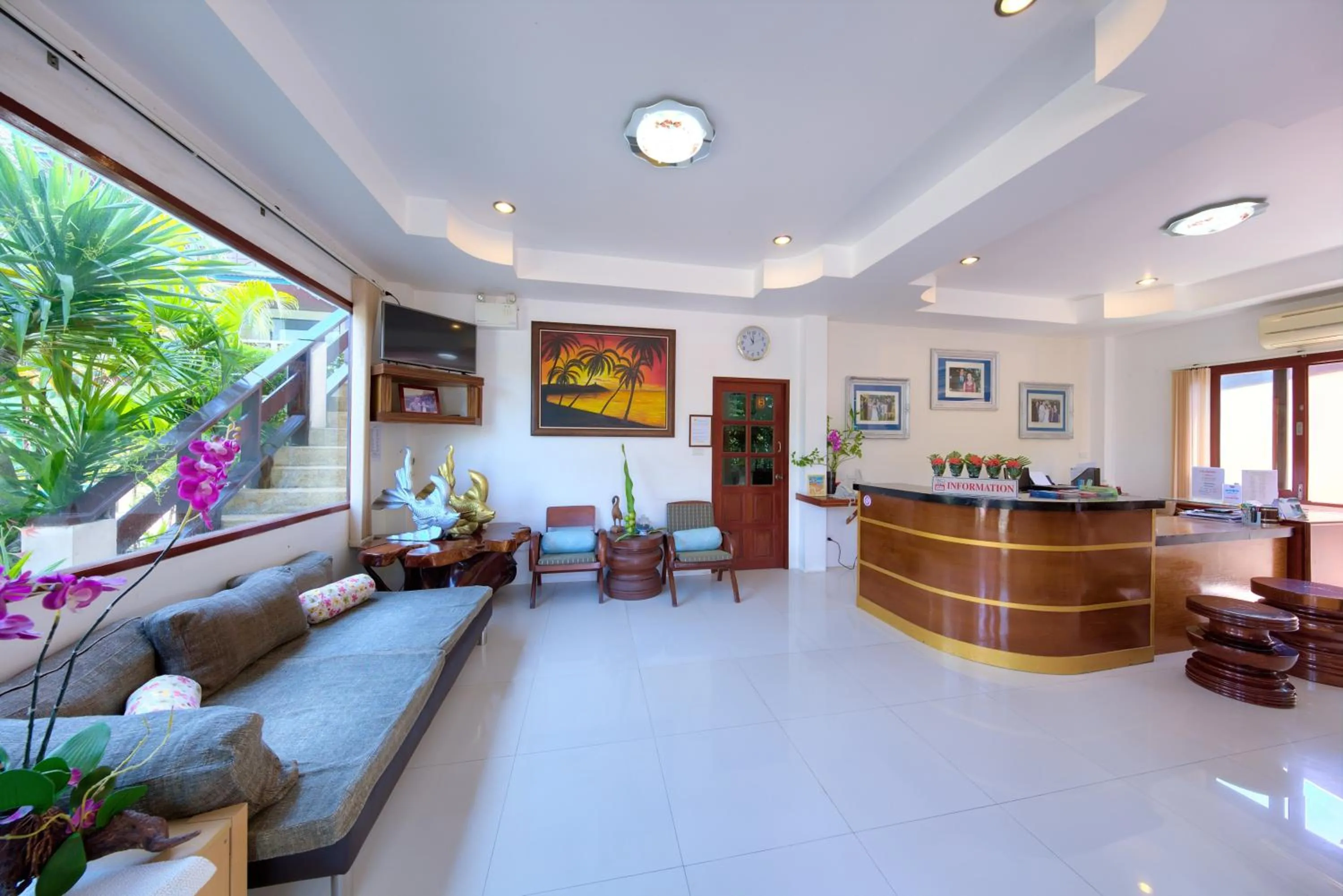 Lobby or reception in Aumpai Luxury