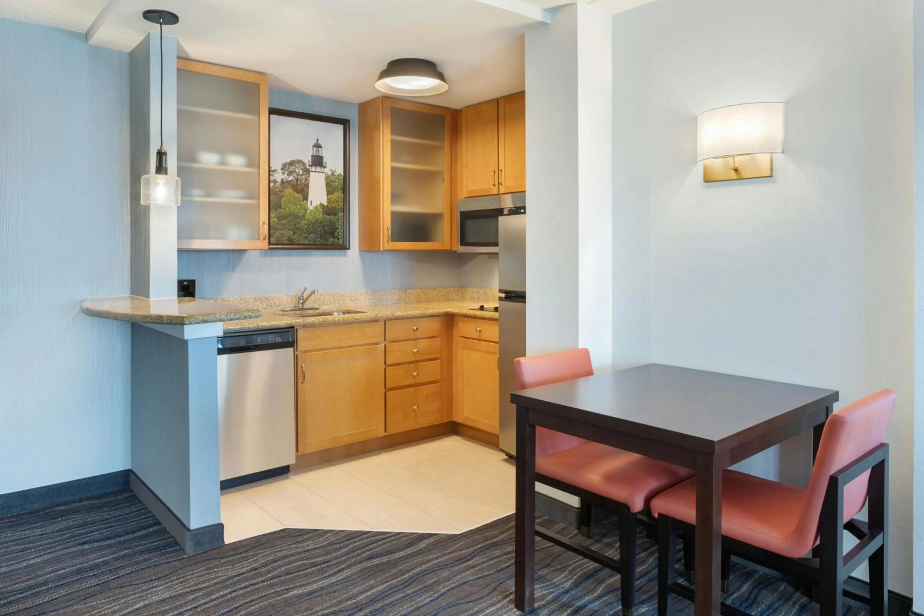 Kitchen or kitchenette in Residence Inn by Marriott Amelia Island