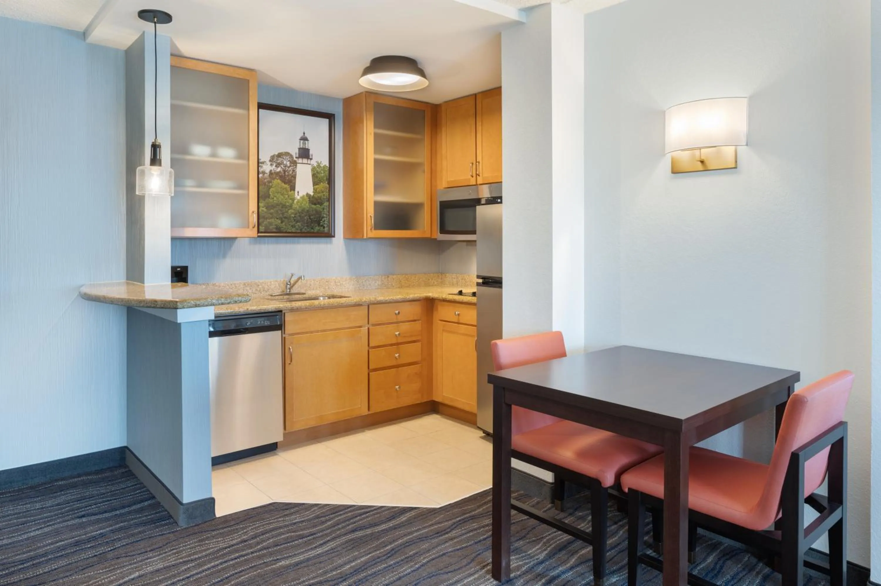 Kitchen or kitchenette in Residence Inn by Marriott Amelia Island
