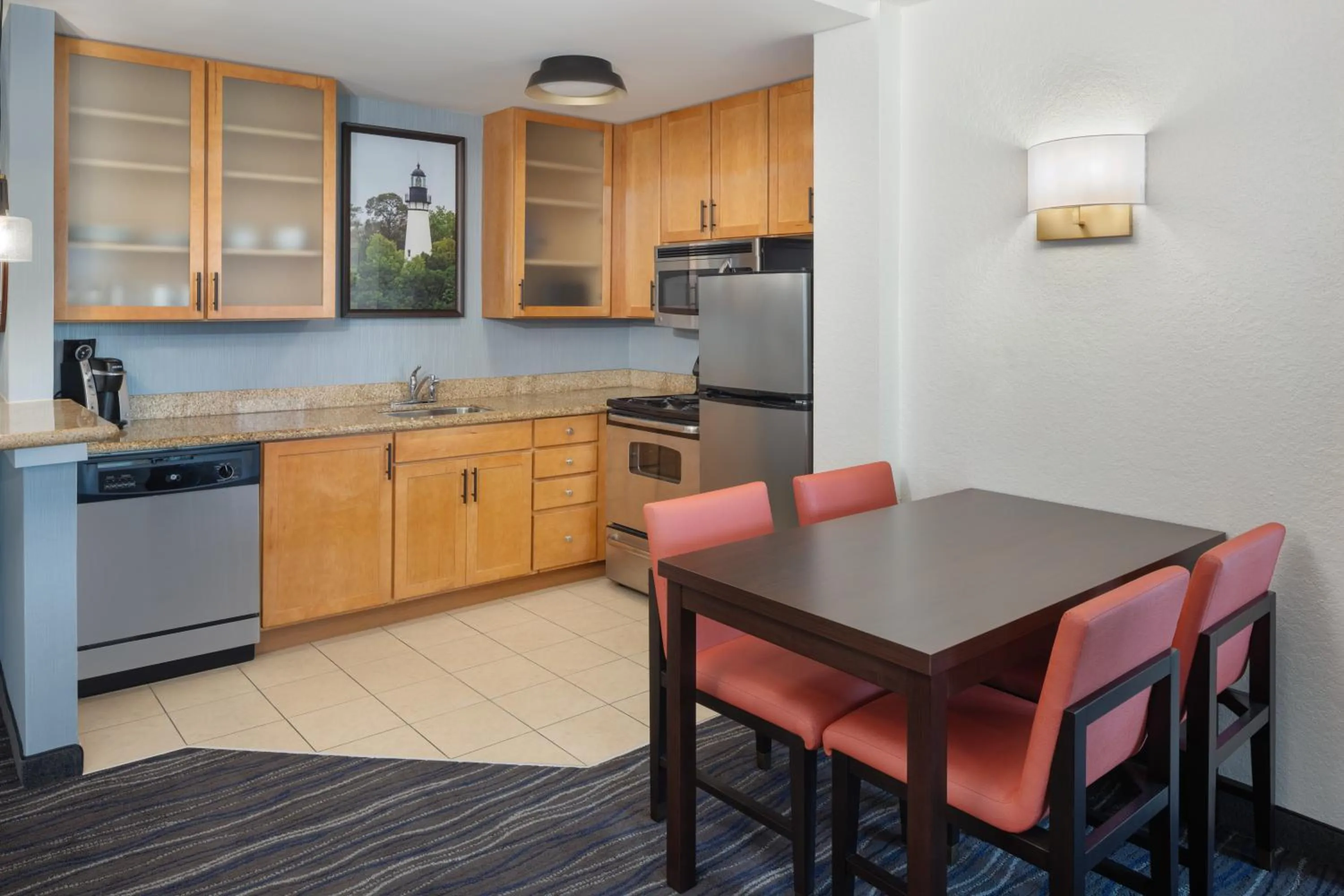 Kitchen or kitchenette in Residence Inn by Marriott Amelia Island