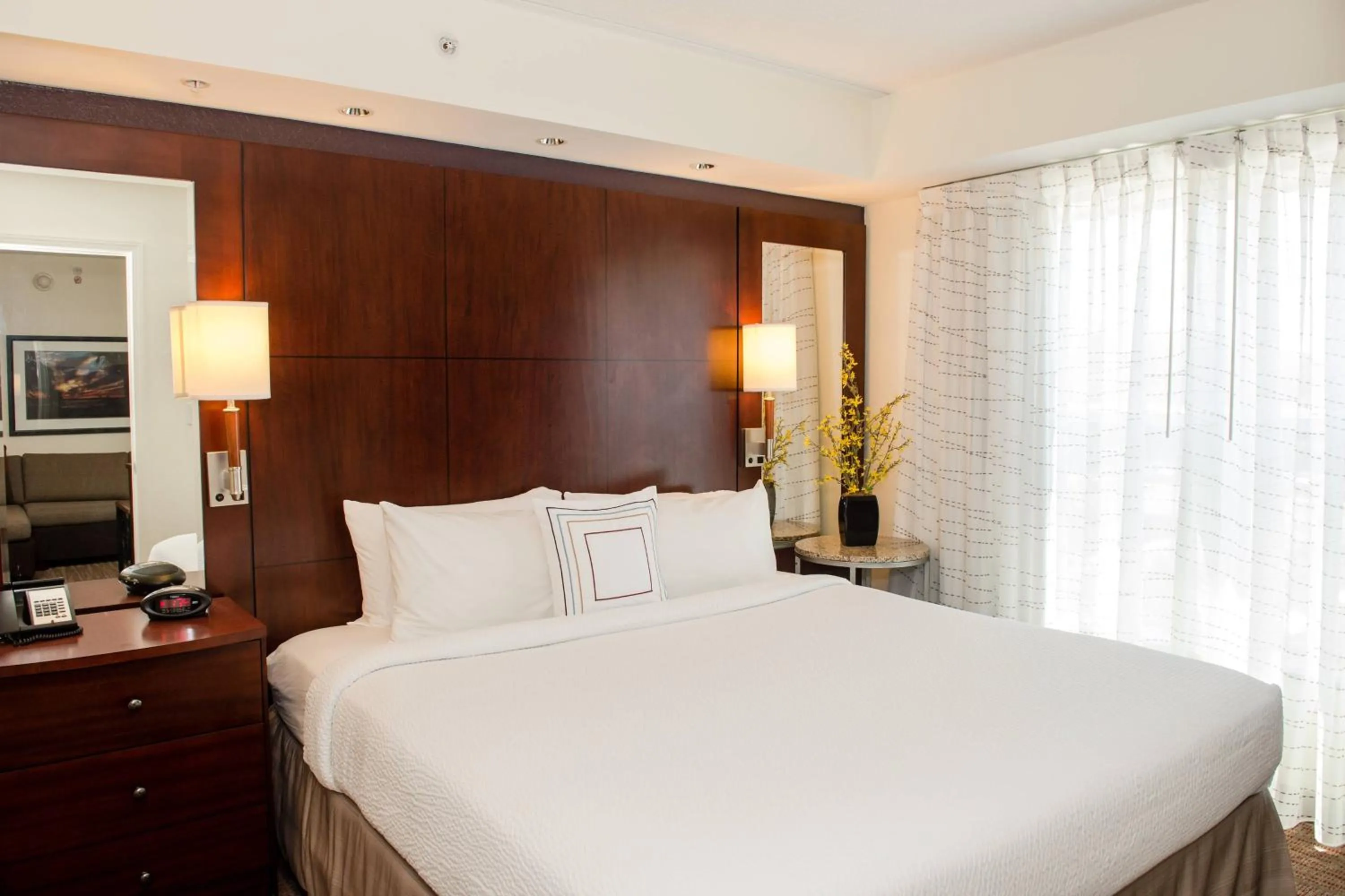 Bedroom, Bed in Residence Inn by Marriott Amelia Island