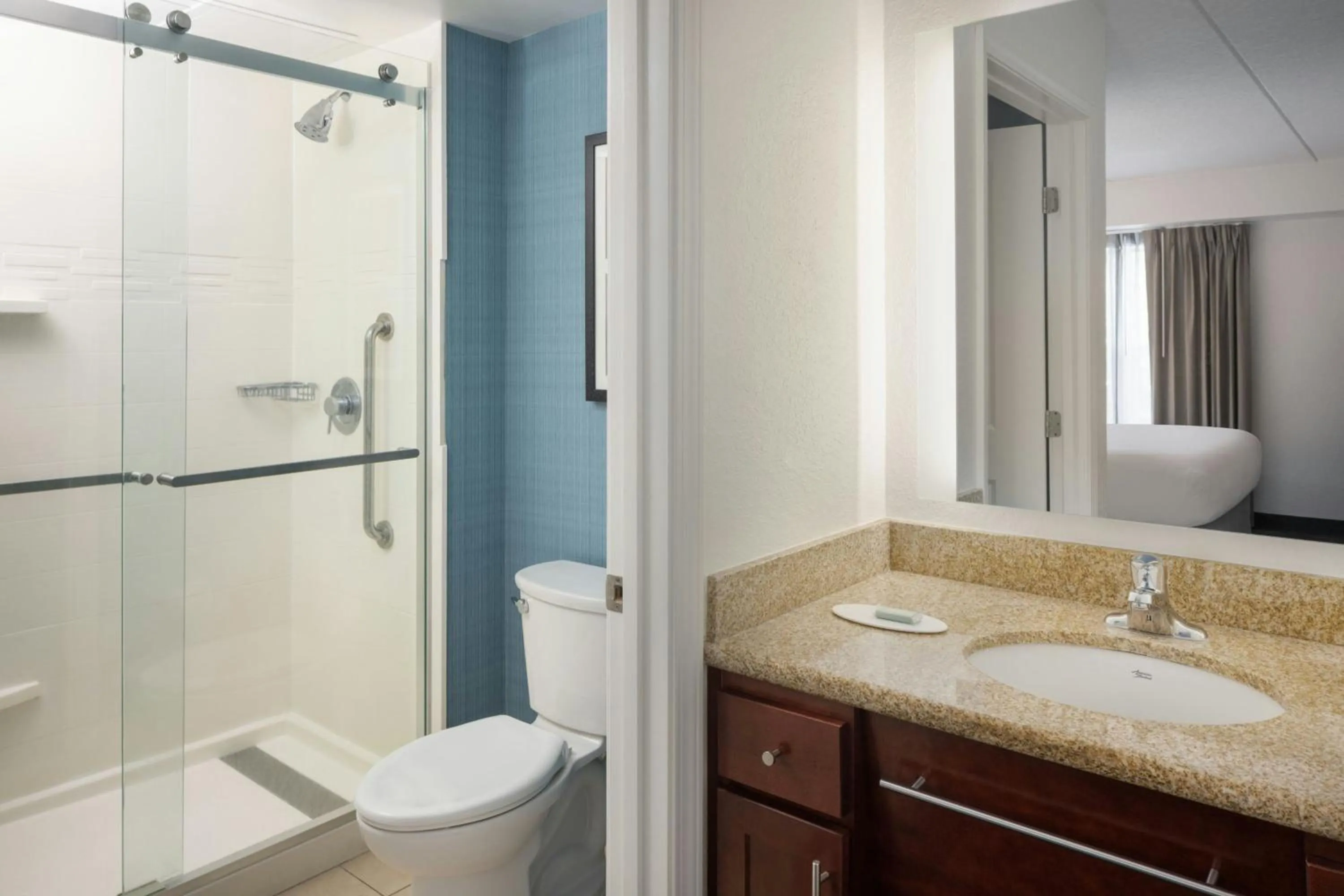 Bathroom in Residence Inn by Marriott Amelia Island