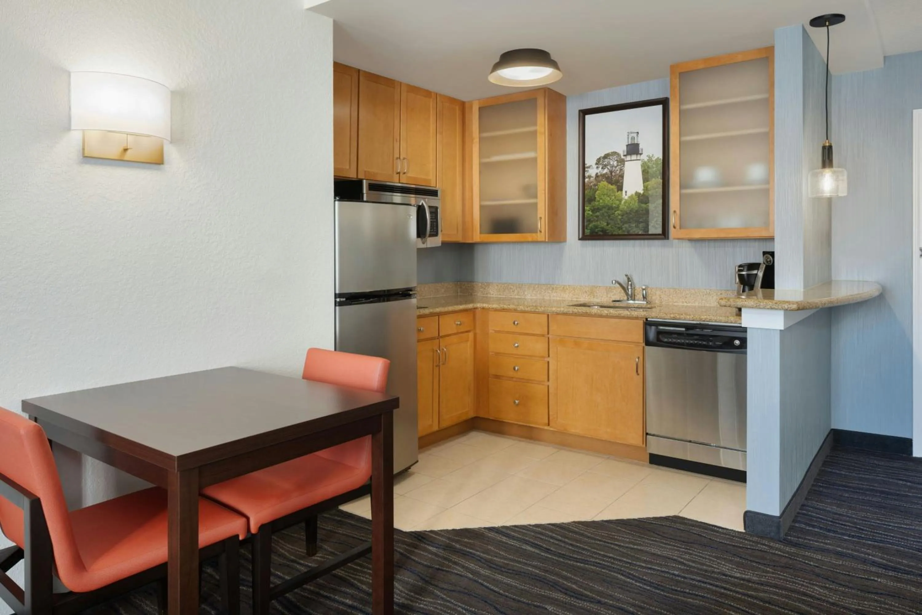 Kitchen or kitchenette in Residence Inn by Marriott Amelia Island