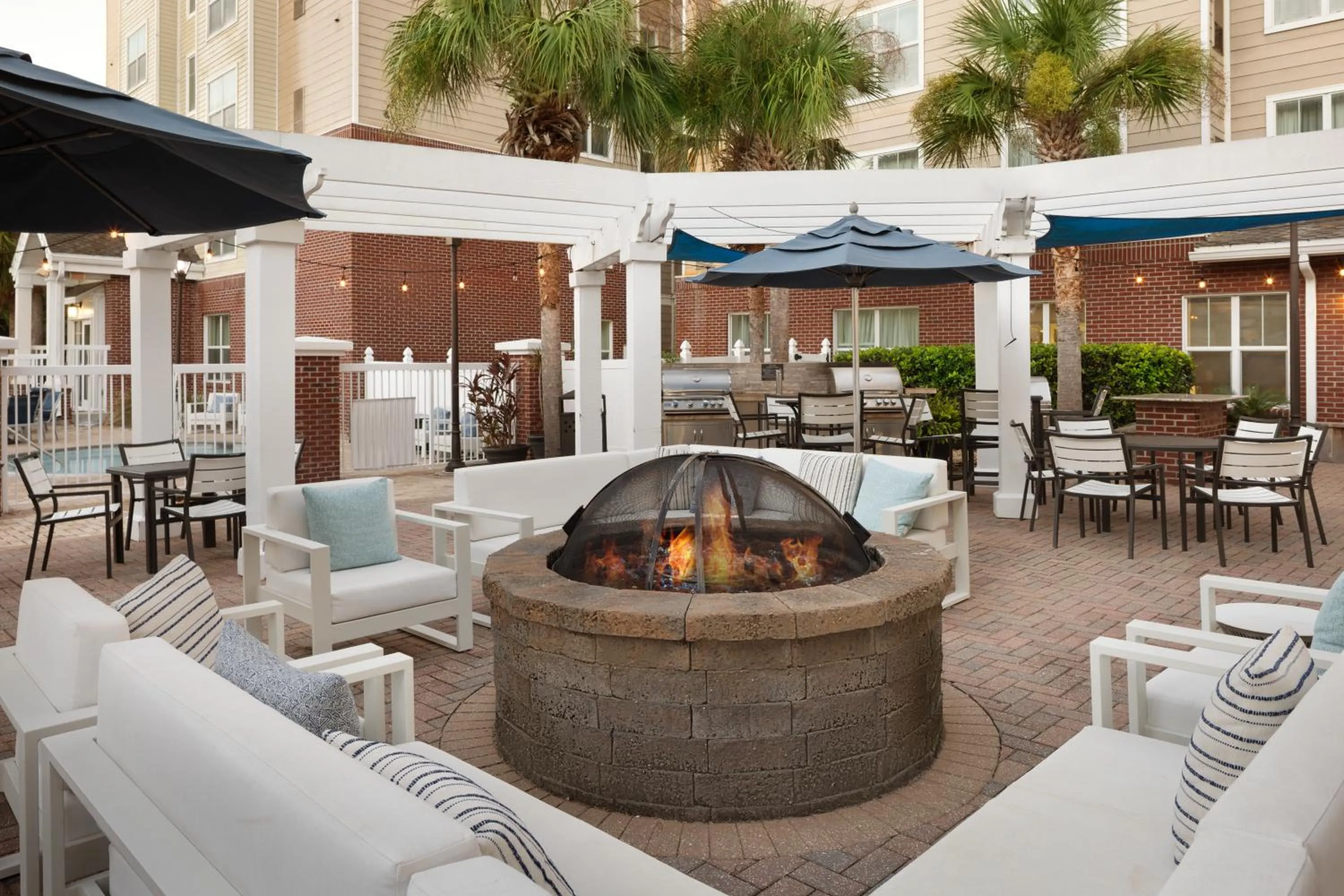 Patio in Residence Inn by Marriott Amelia Island