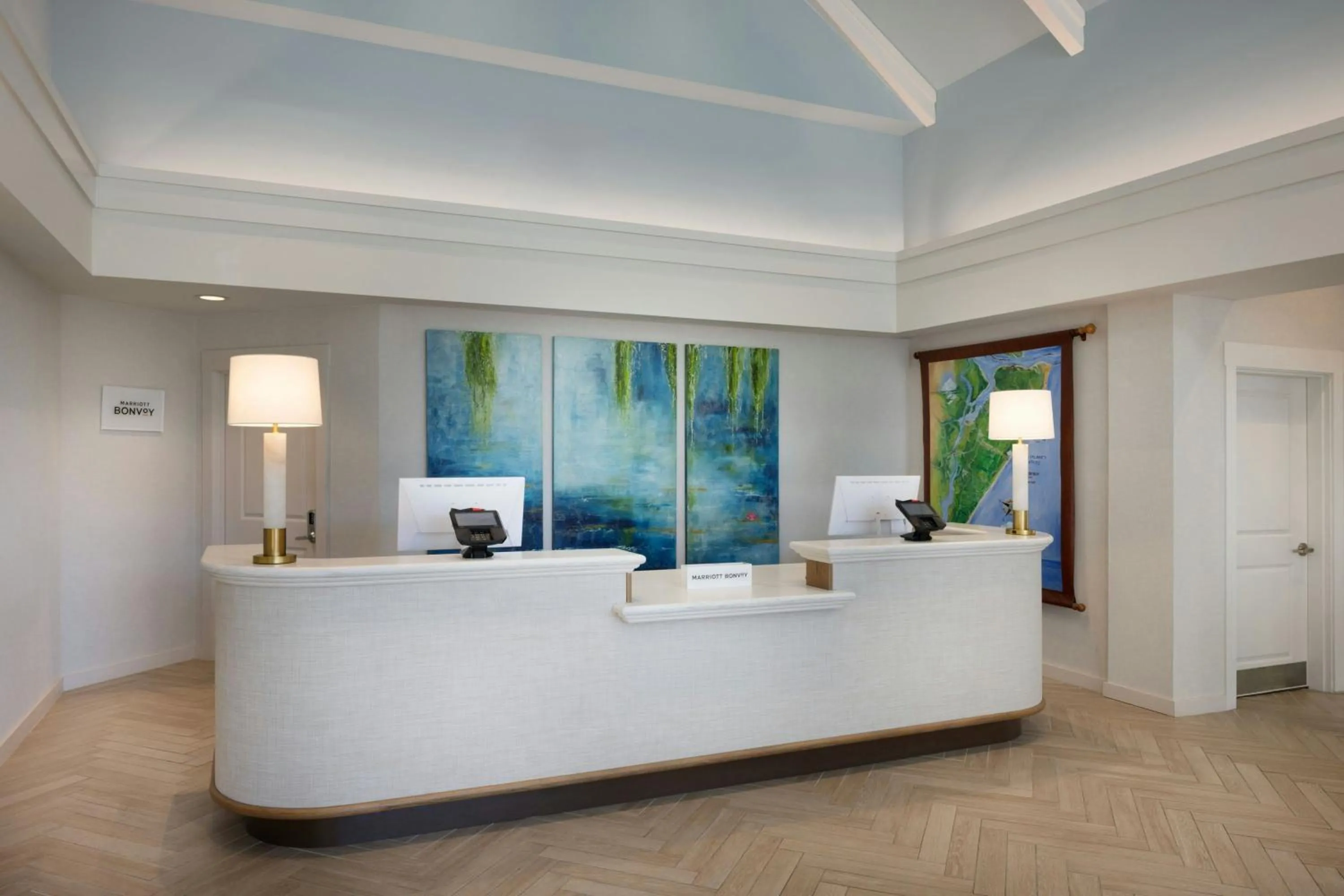 Lobby or reception, Bed in Residence Inn by Marriott Amelia Island