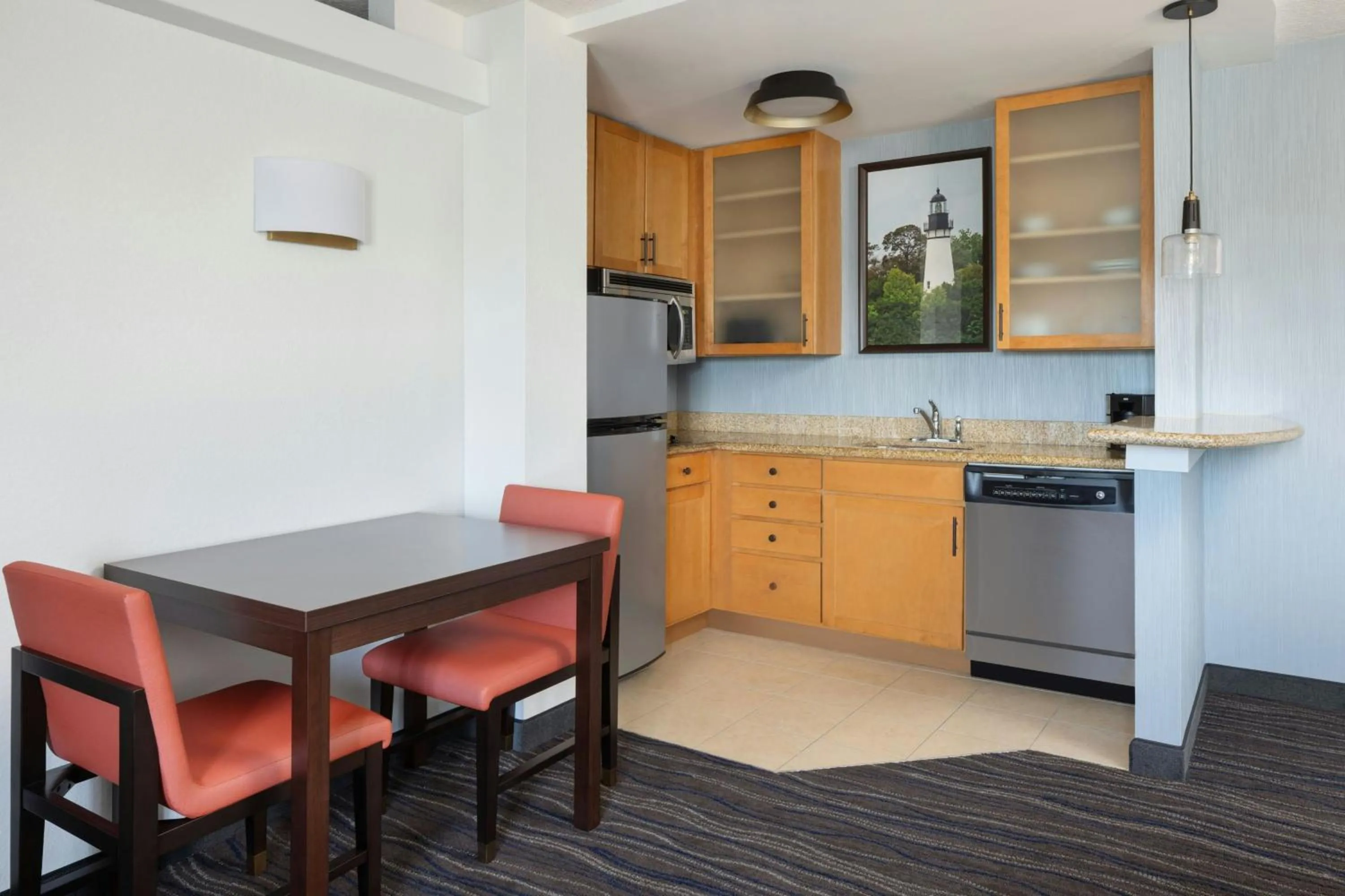 Kitchen or kitchenette in Residence Inn by Marriott Amelia Island