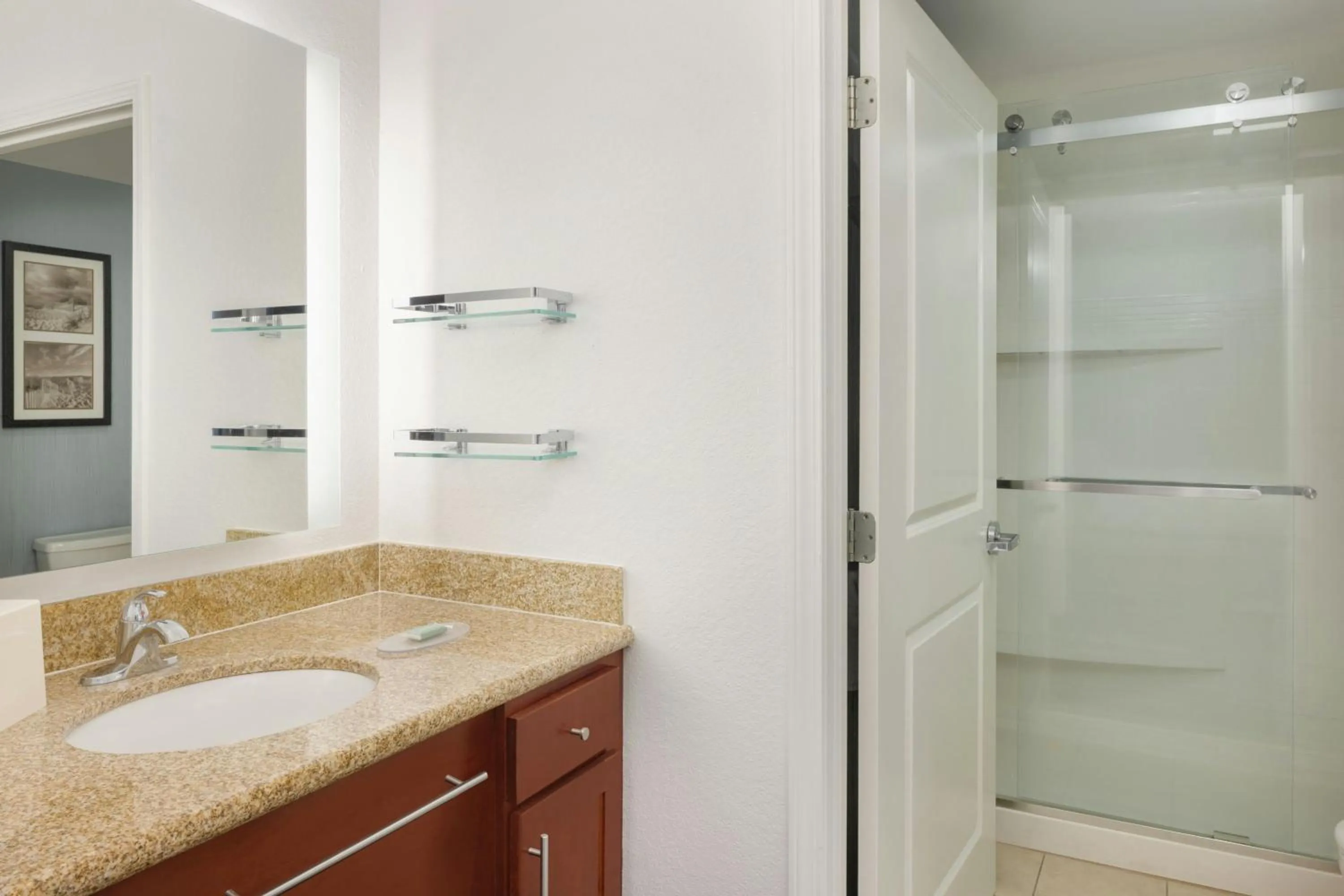 Bathroom in Residence Inn by Marriott Amelia Island