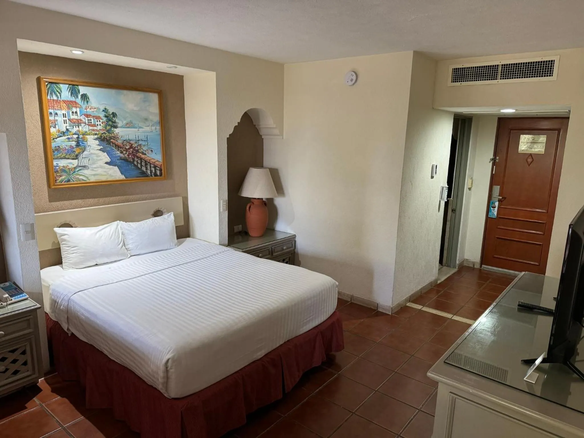 Bedroom, Bed in The Palms Resort of Mazatlan