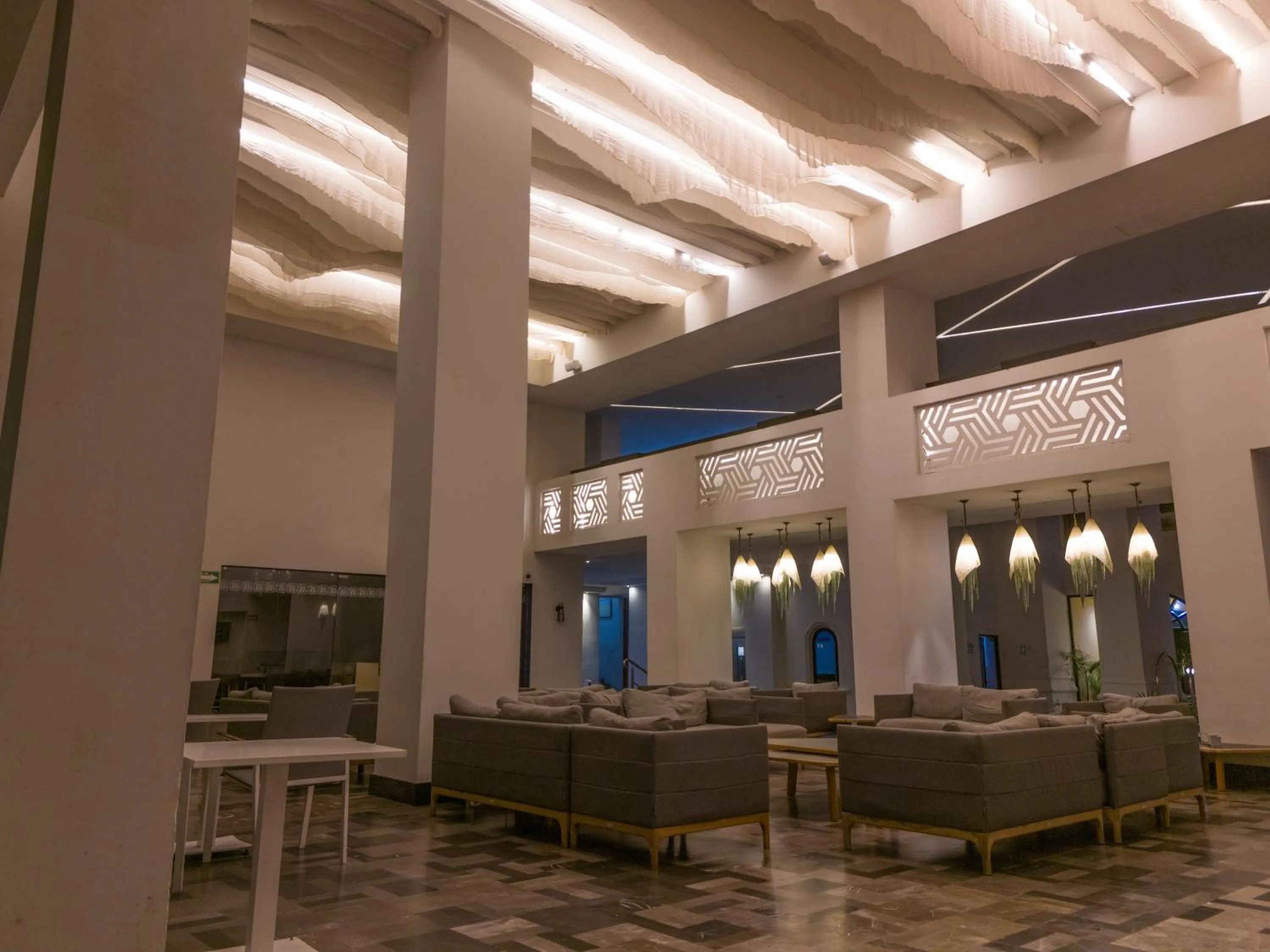 Lobby or reception in The Palms Resort of Mazatlan