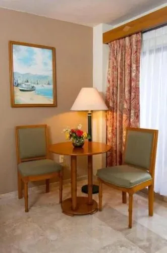 Seating area in The Palms Resort of Mazatlan