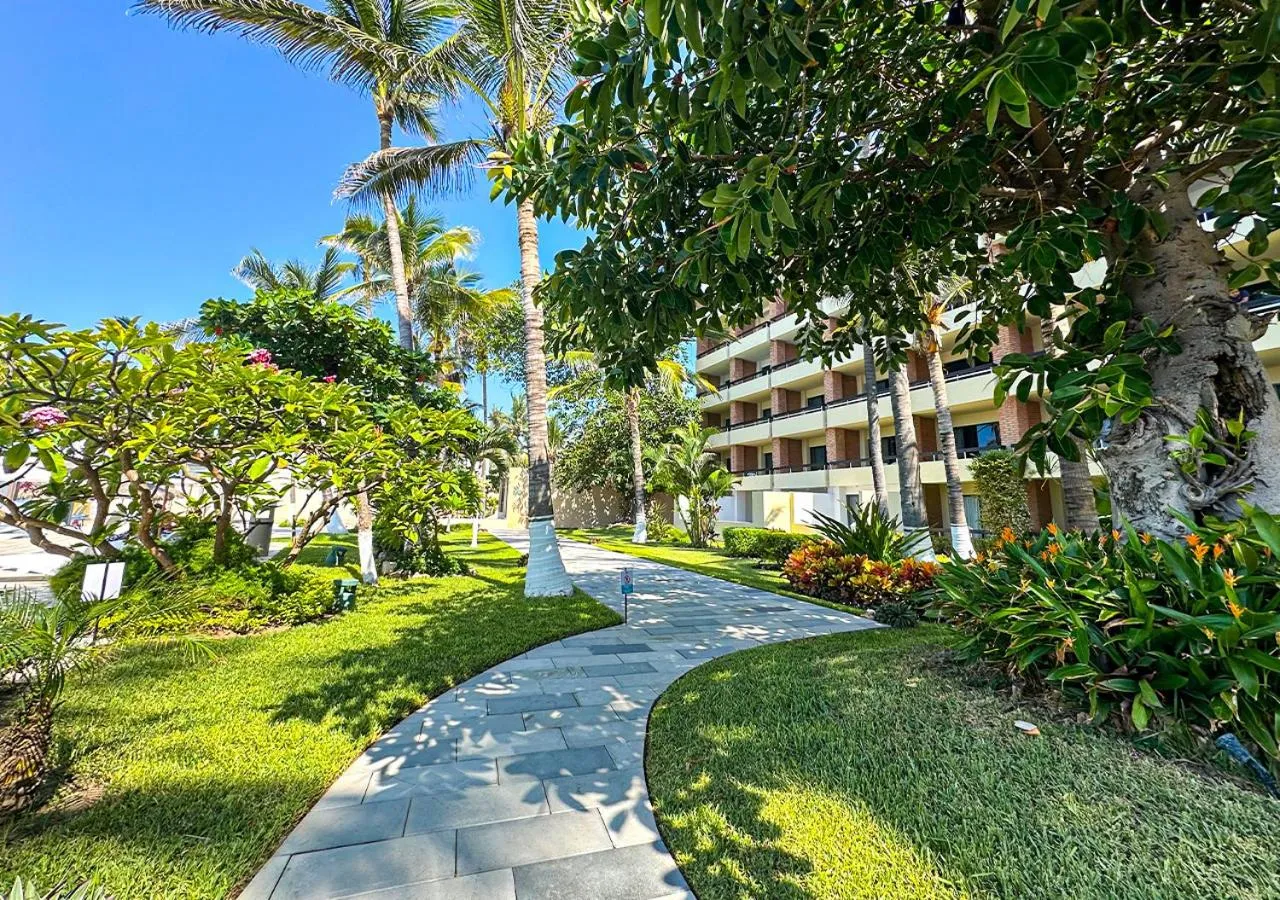 Garden in The Palms Resort of Mazatlan