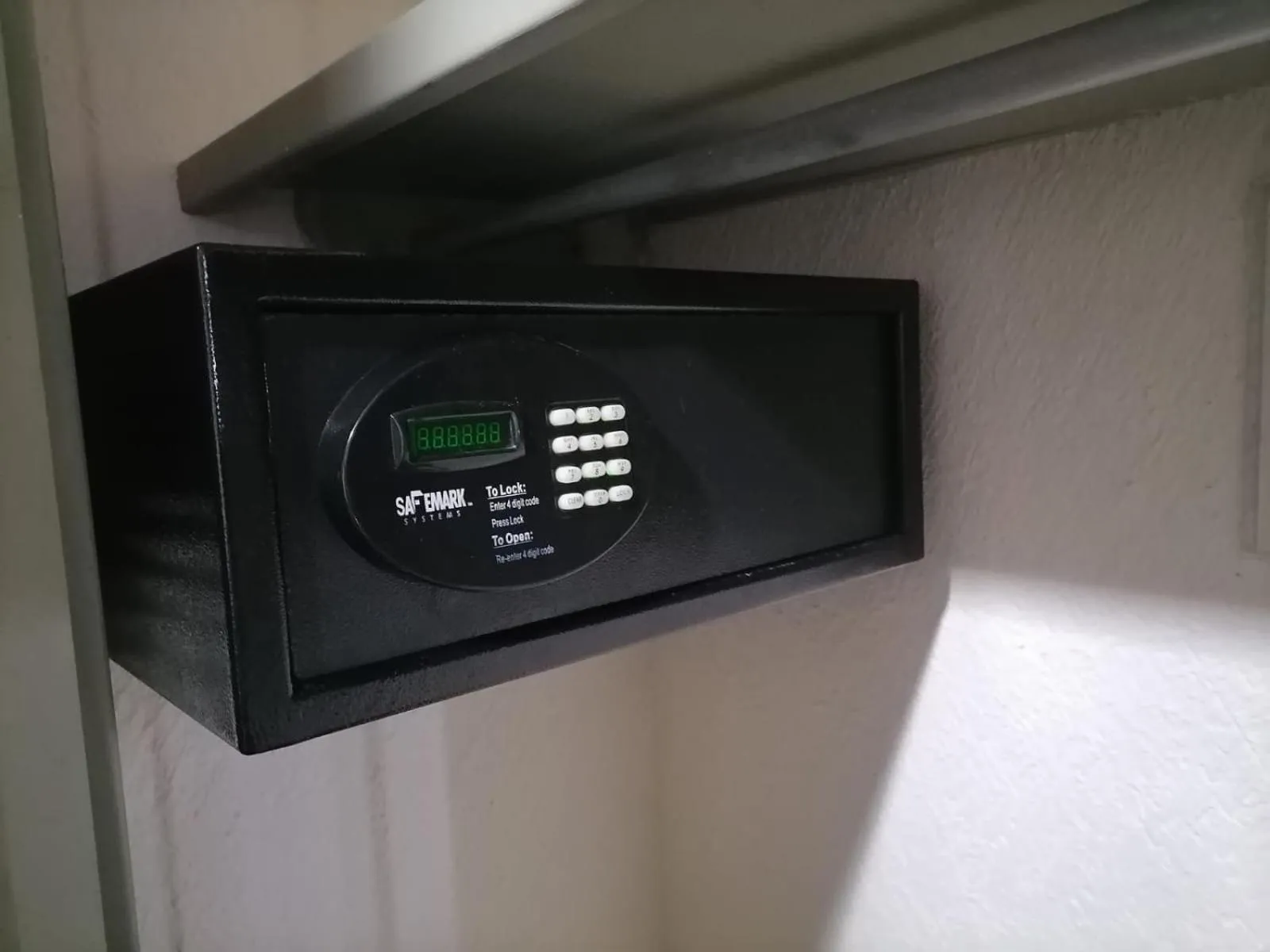 safe in The Palms Resort of Mazatlan