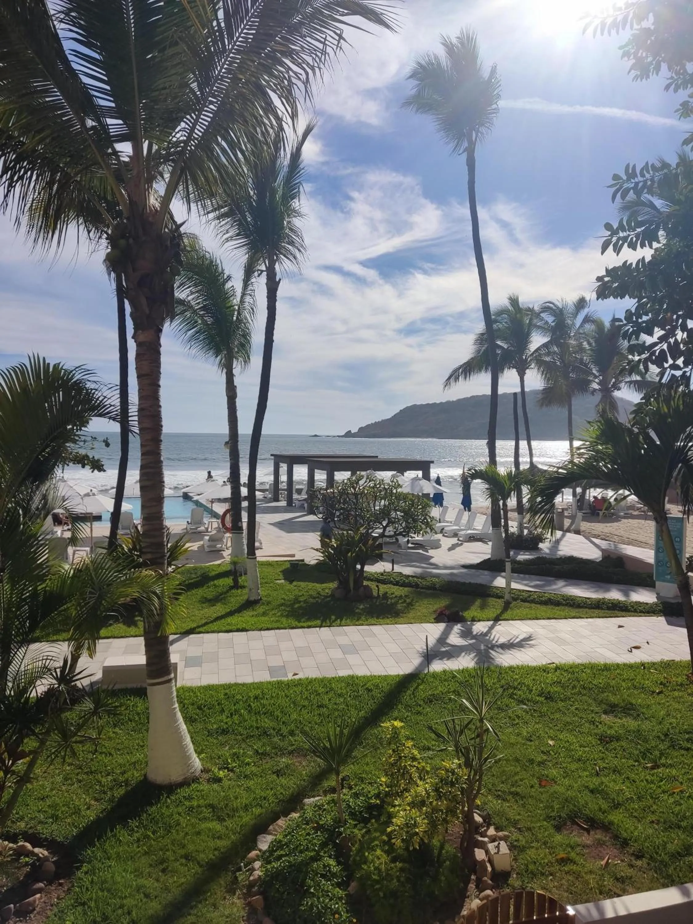 Garden in The Palms Resort of Mazatlan