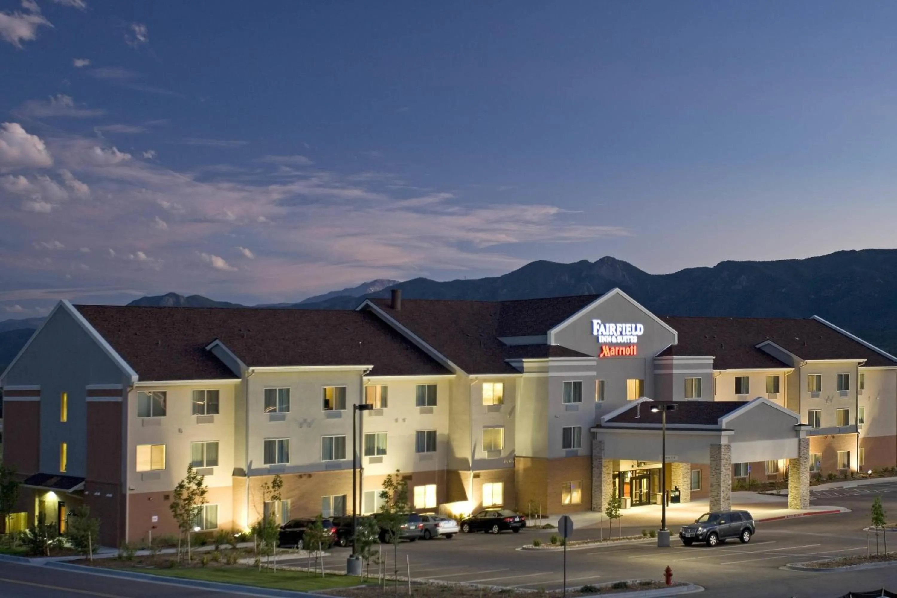 Property building in Fairfield Inn and Suites by Marriott Colorado Springs North Air Force Academy