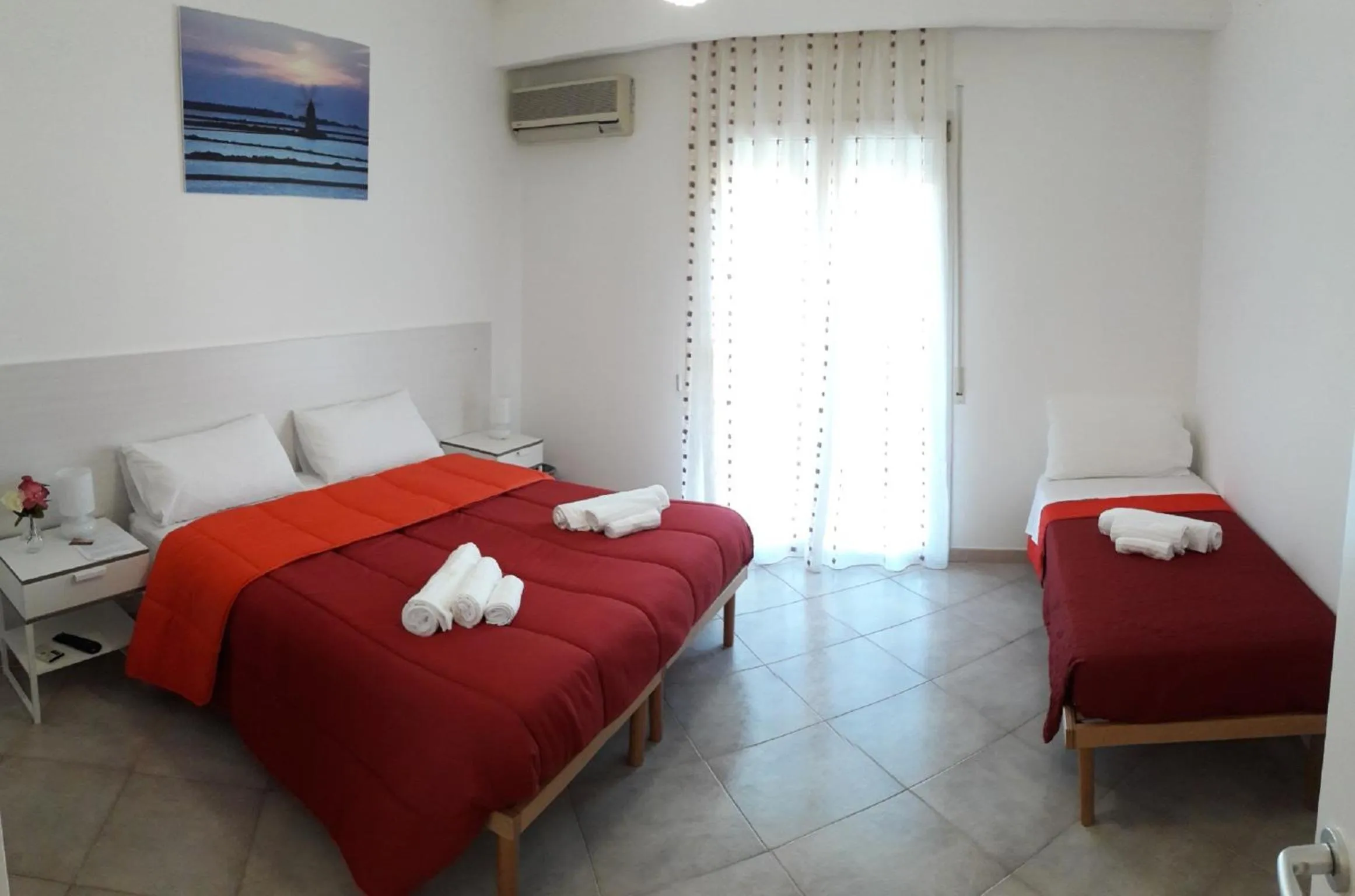 Bed in Sui tetti b&b