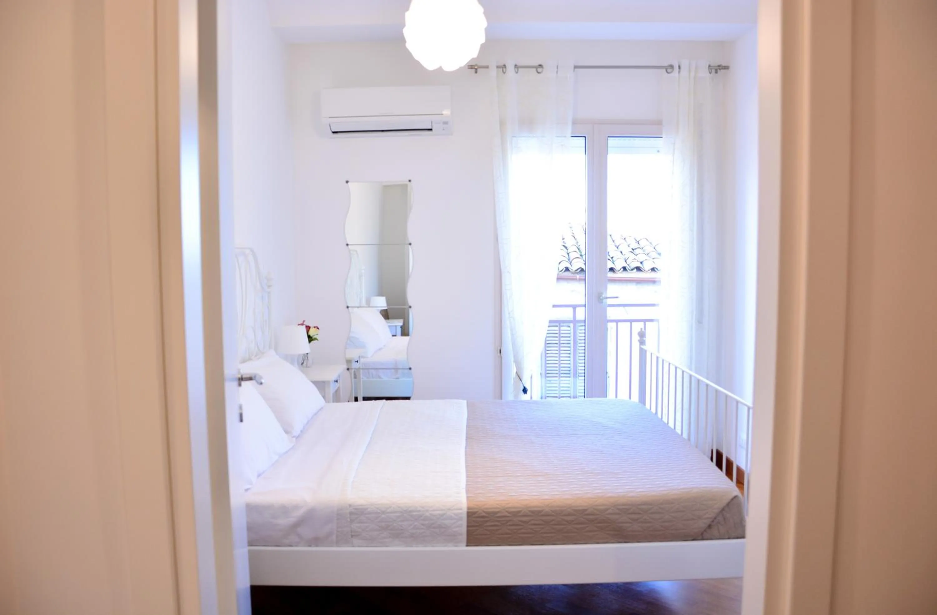 Bed in Sui tetti b&b