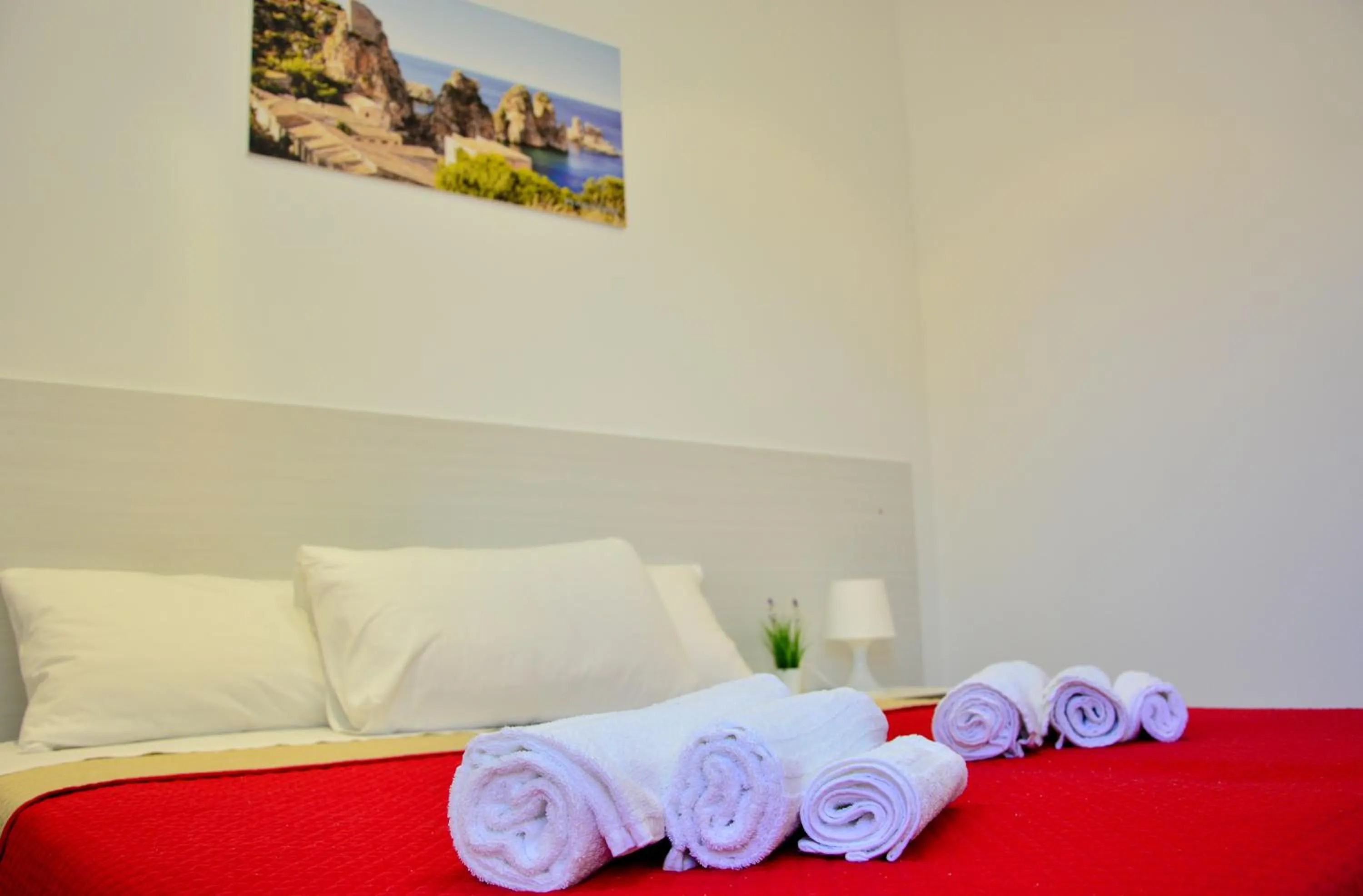 Bed in Sui tetti b&b