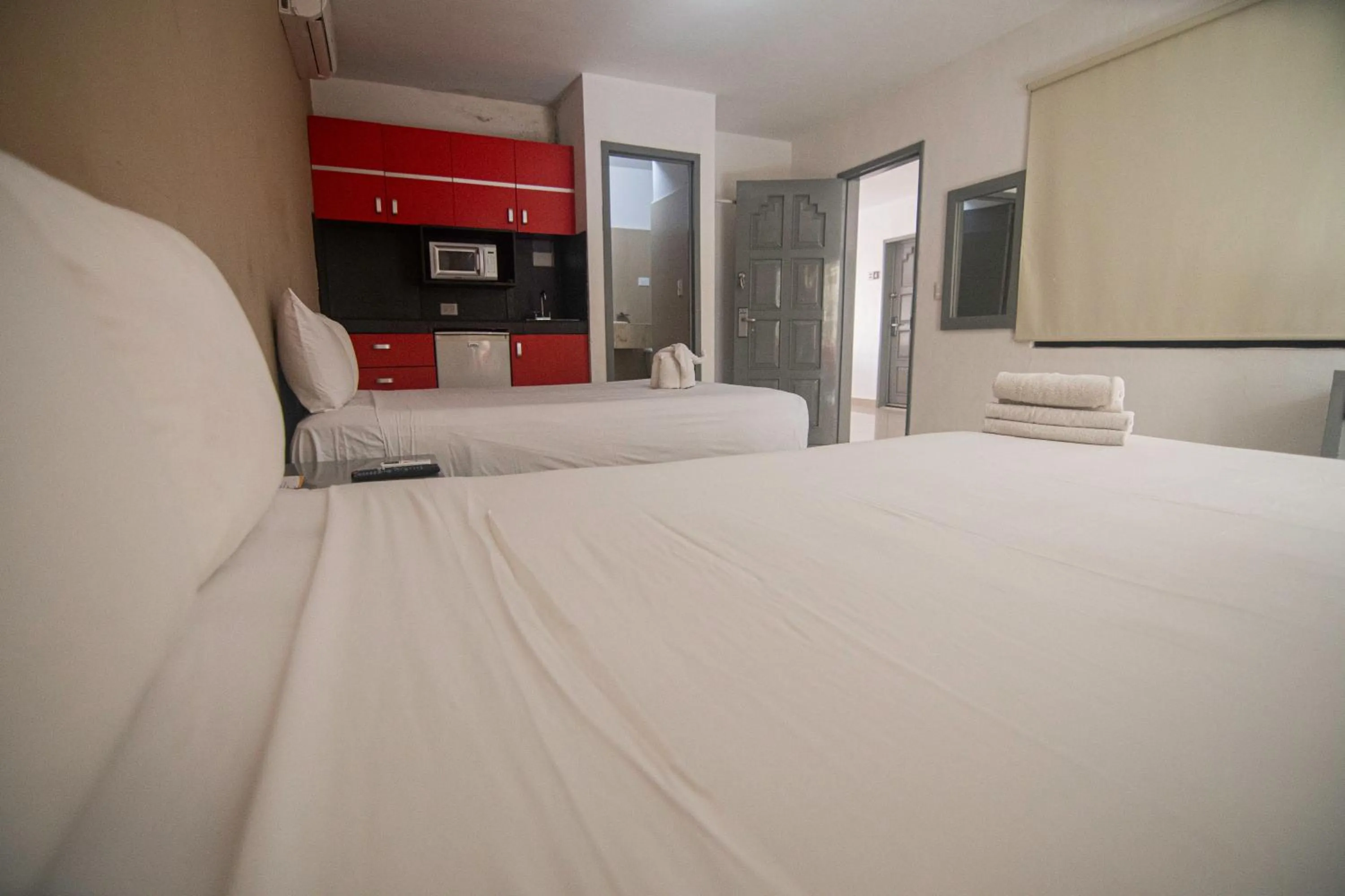 Bed in Hotel Maya Turquesa