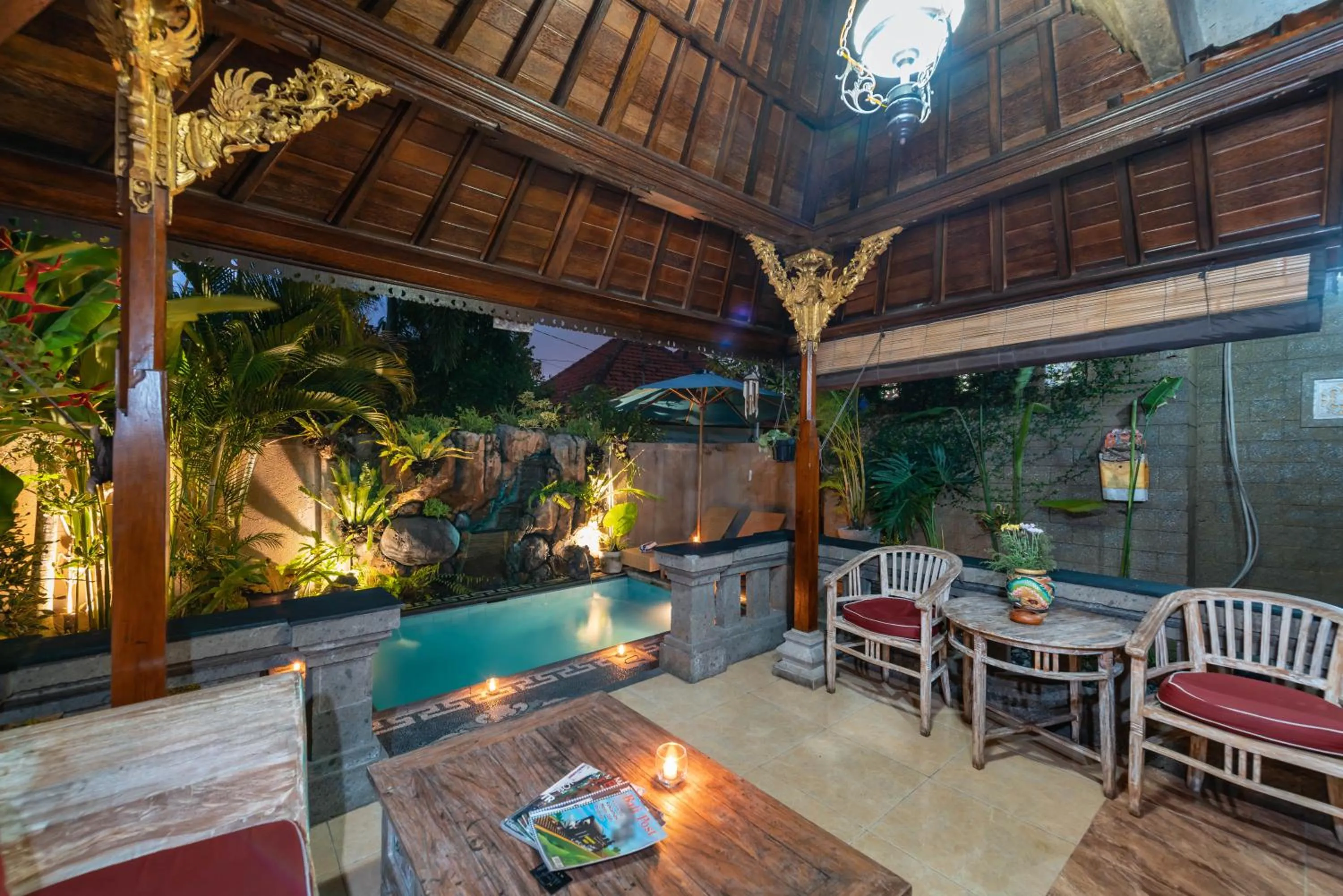 Pool view in Ashanti Villa Ubud