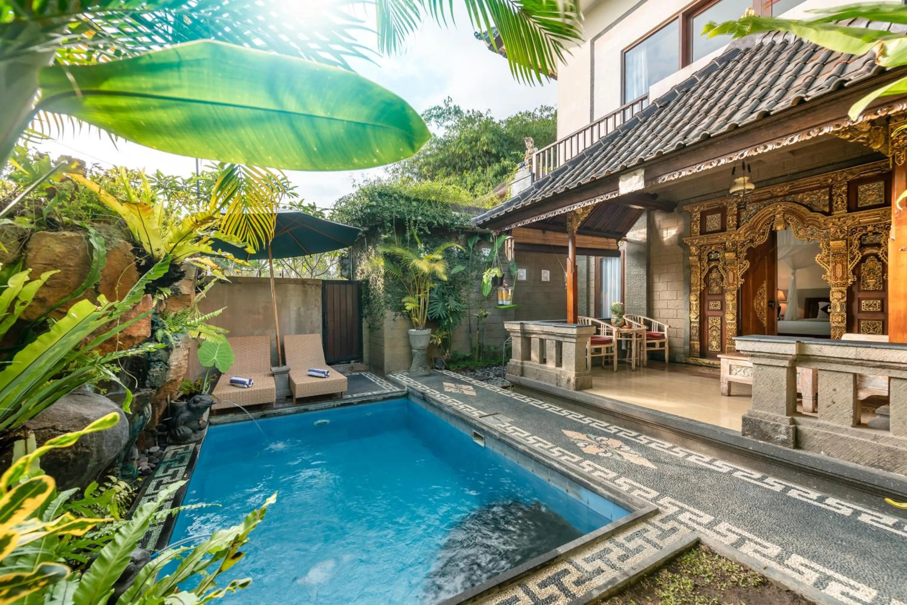 Property building in Ashanti Villa Ubud