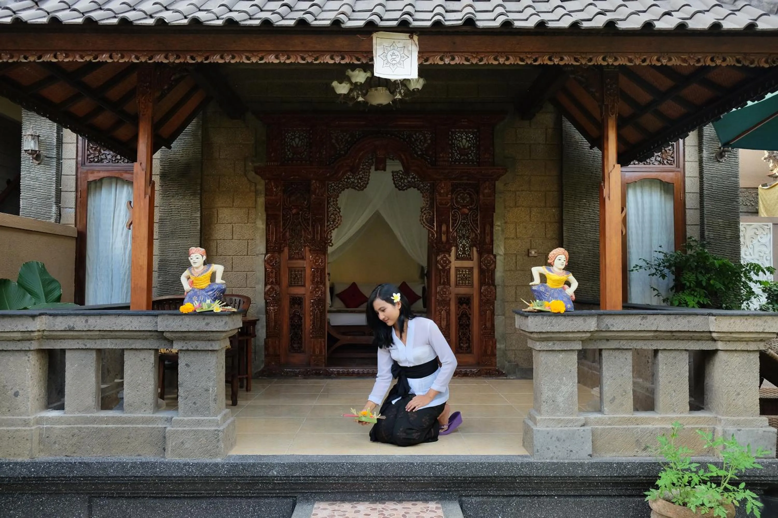 Staff in Ashanti Villa Ubud