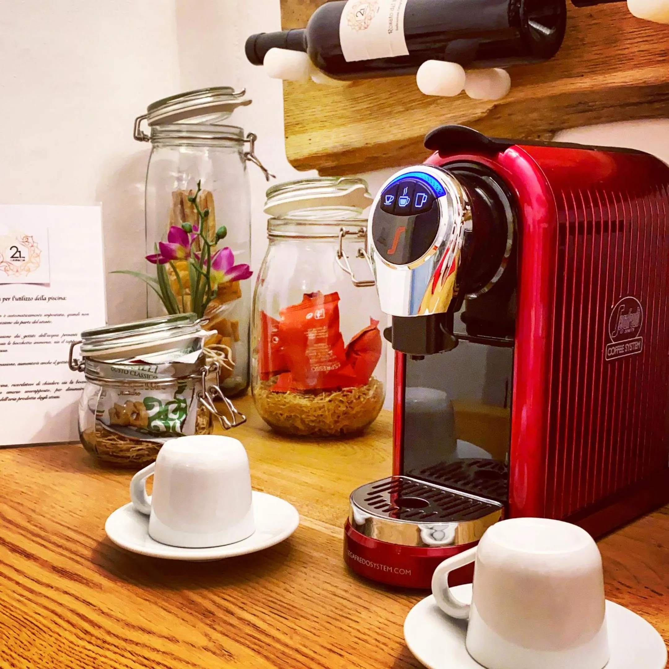 Coffee/tea facilities in Ostuni 21mq Suite Homes