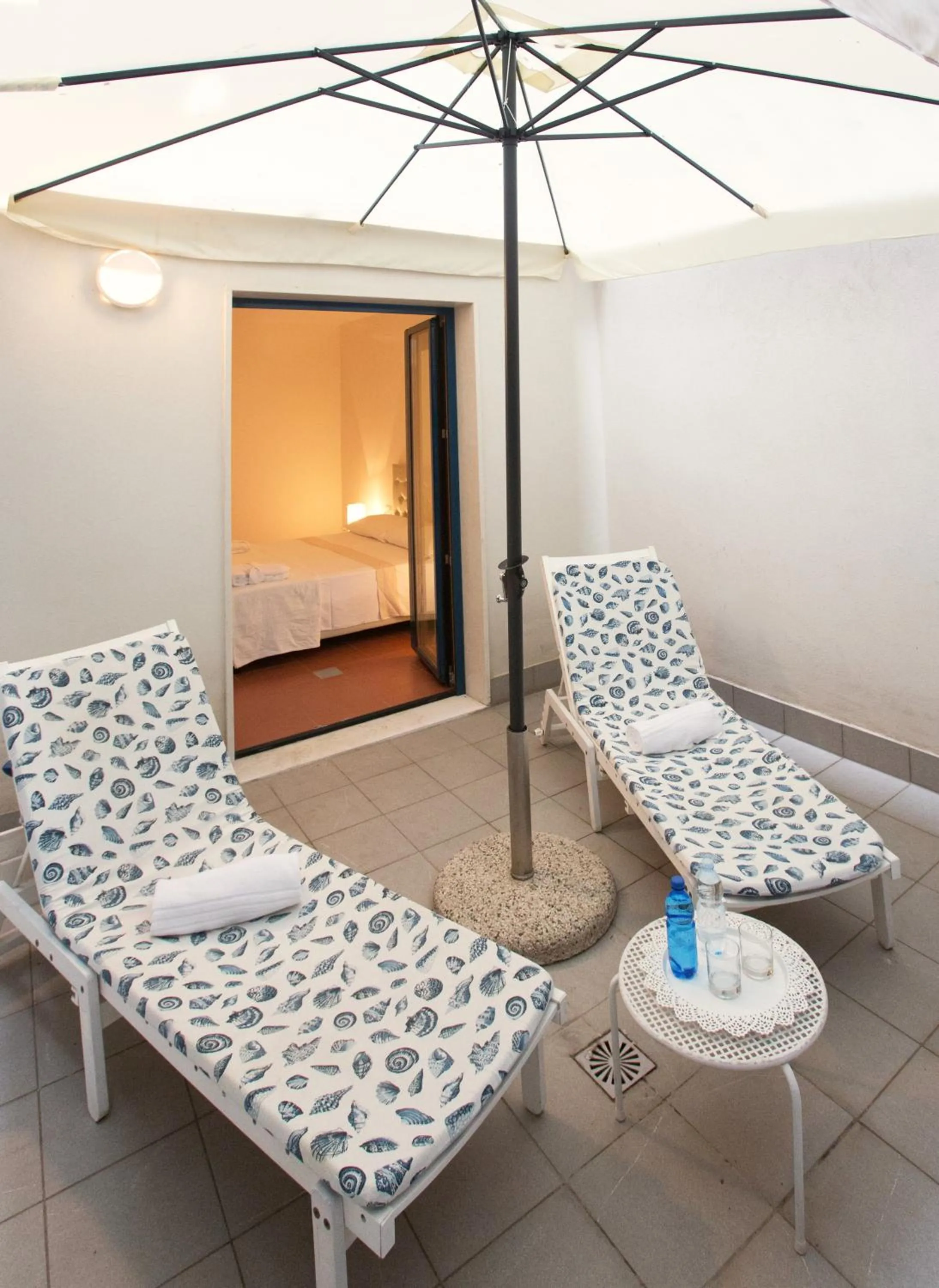 Patio in Lacroma Aparthotel