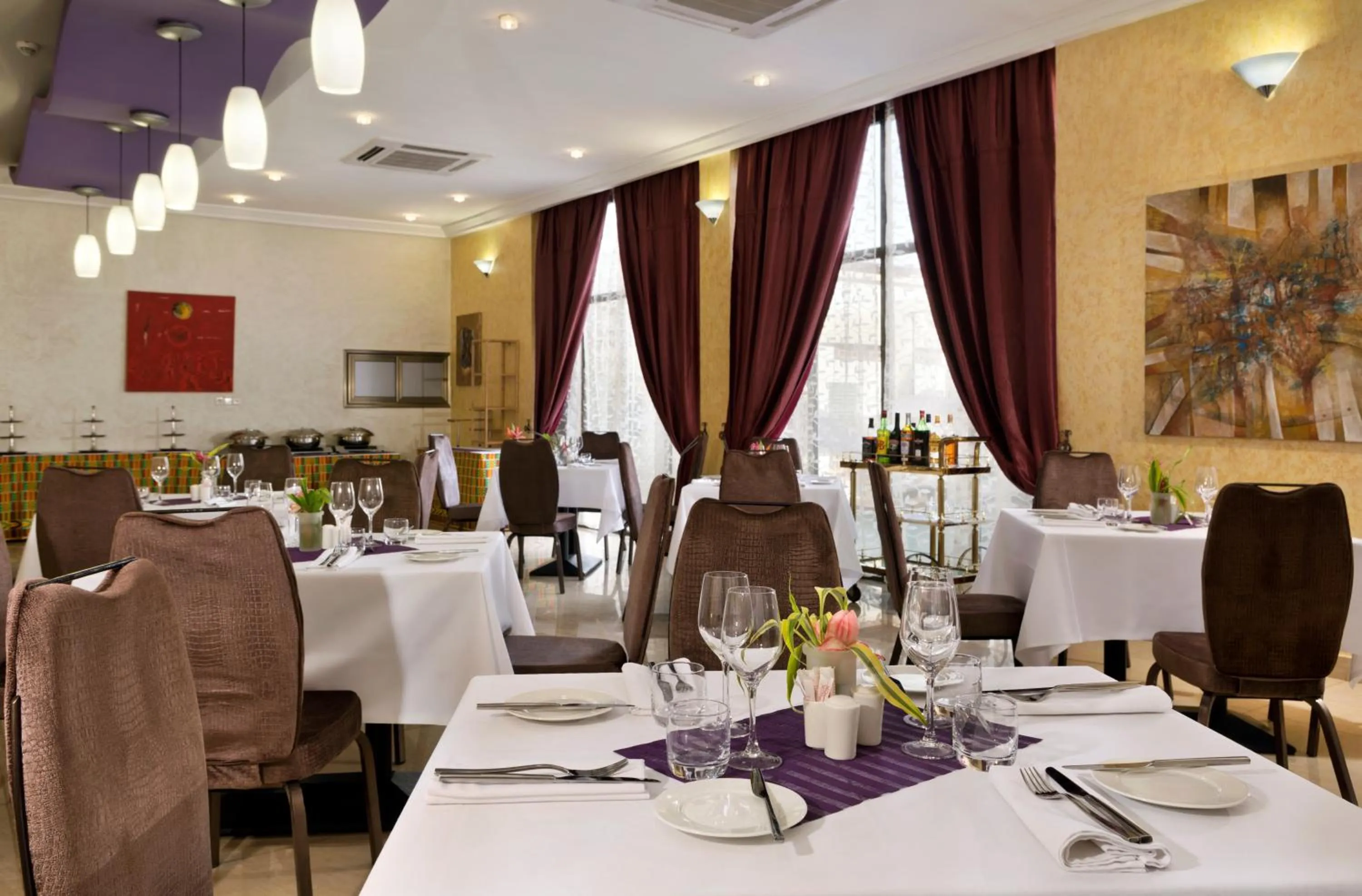 Restaurant/places to eat in Bravia Hotel Ouagadougou