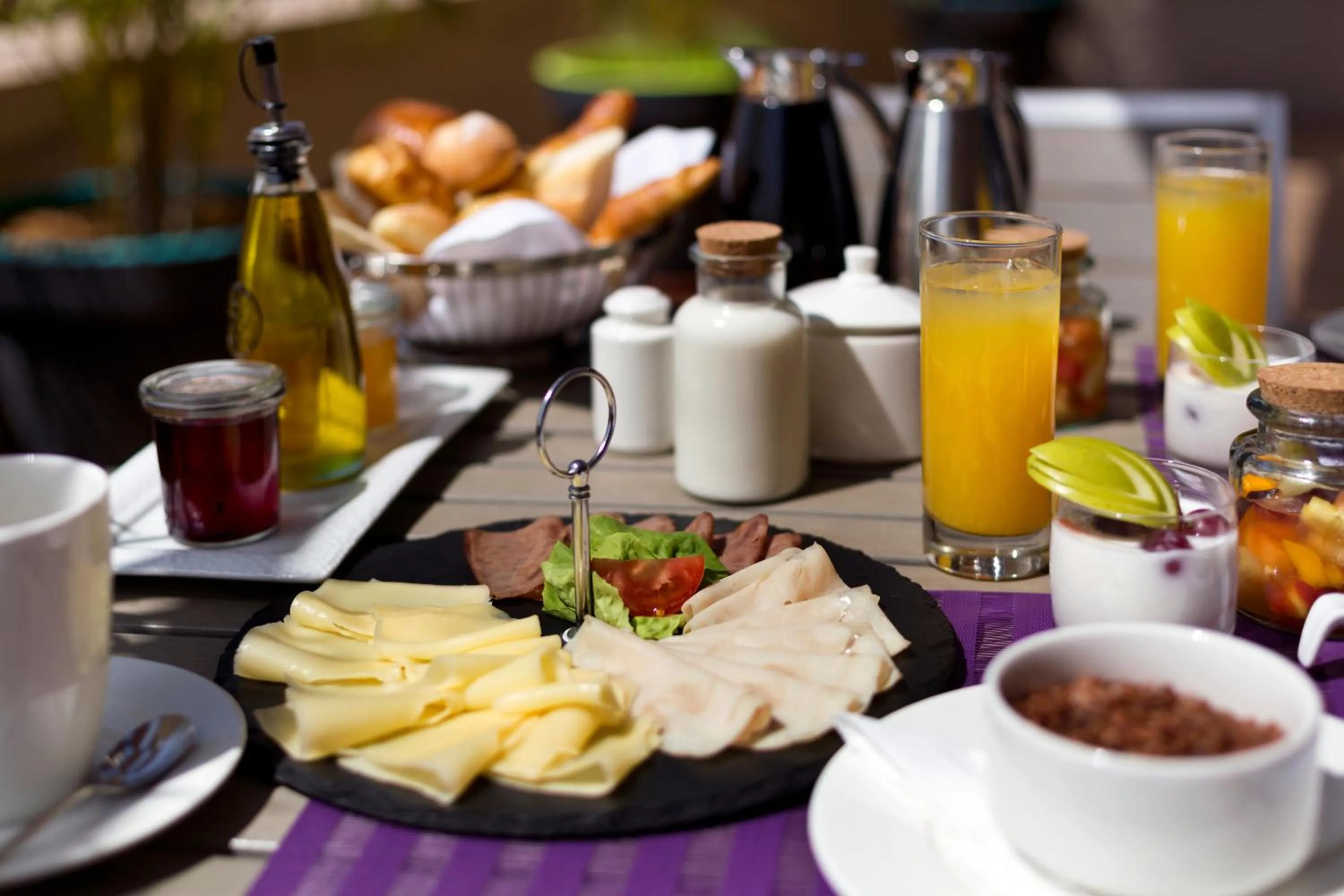 Breakfast in Bravia Hotel Ouagadougou