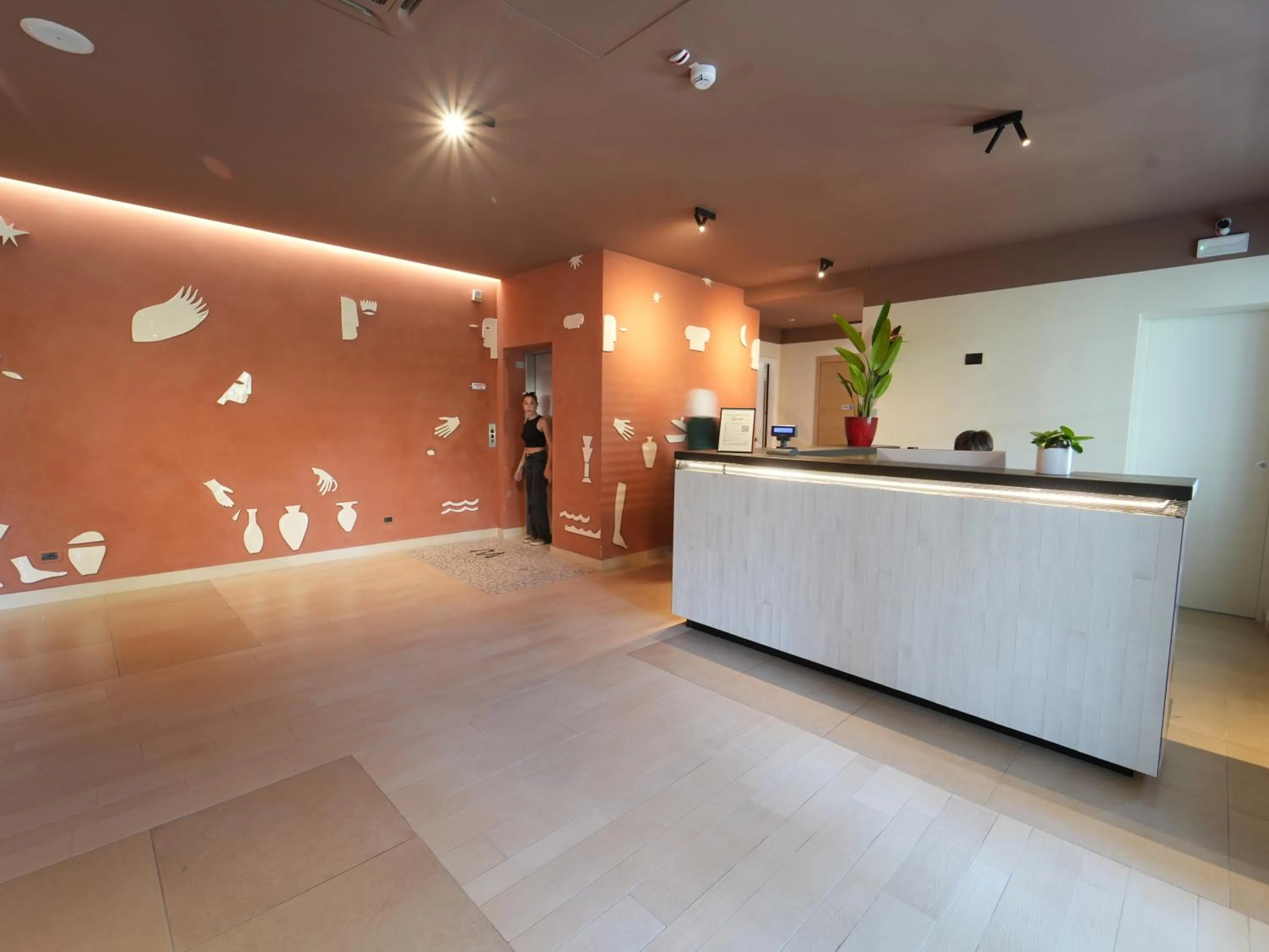 Lobby or reception in Hotel Arya by Mauro