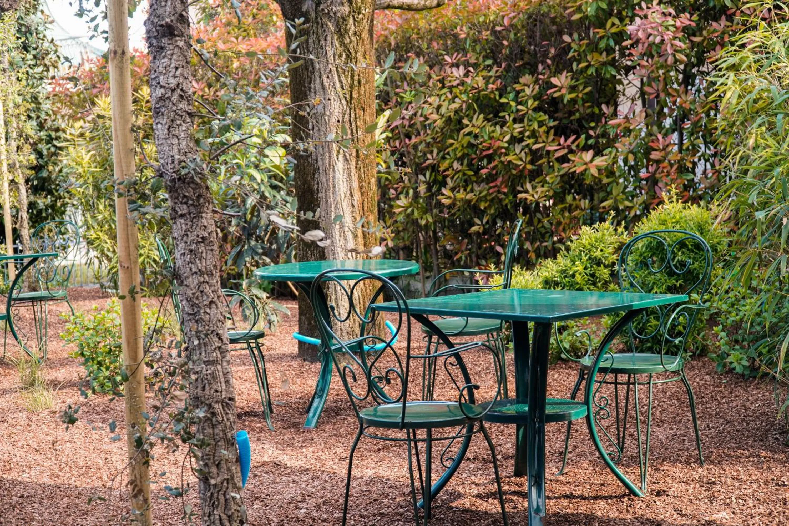 Garden view in Hotel Arya by Mauro