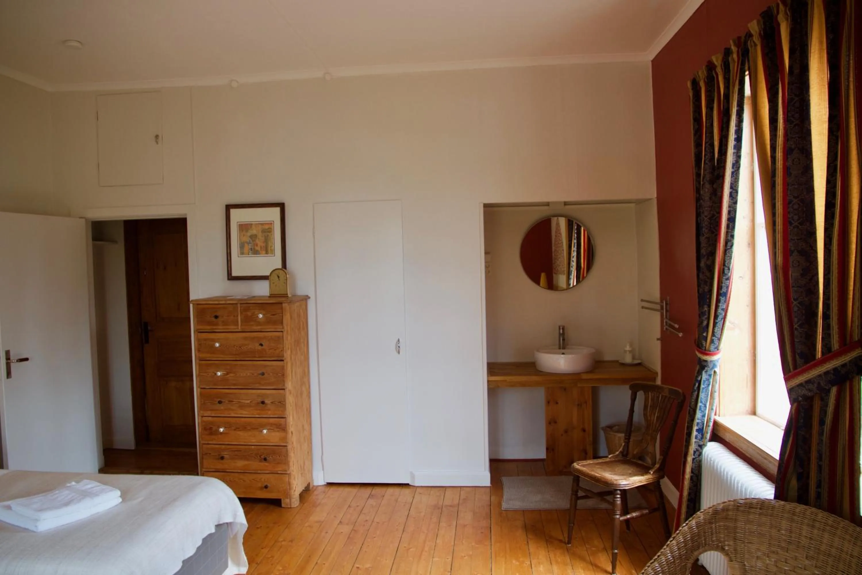 Decorative detail, Bed in THE LODGE Torsby