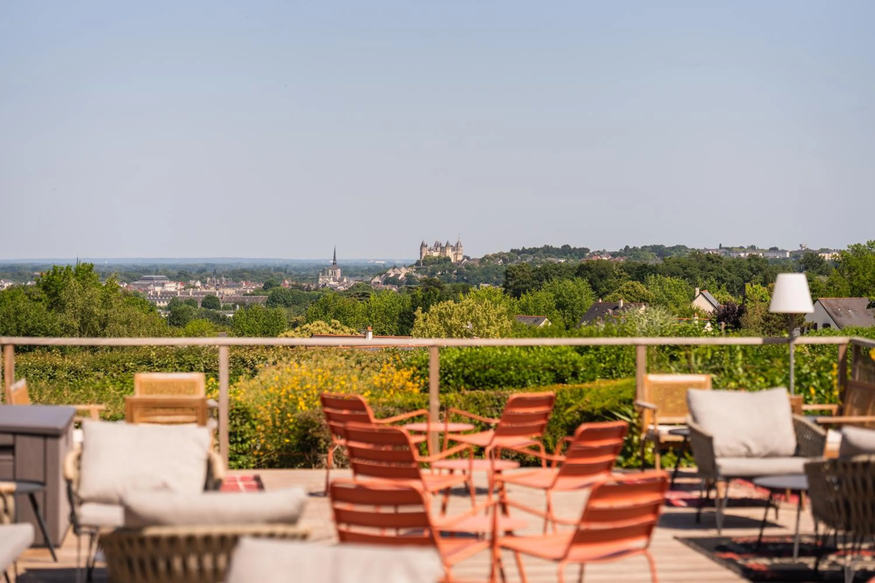 Natural landscape in Les Terrasses de Saumur - Hôtel & Appartements - Restaurant & Spa (Logis)