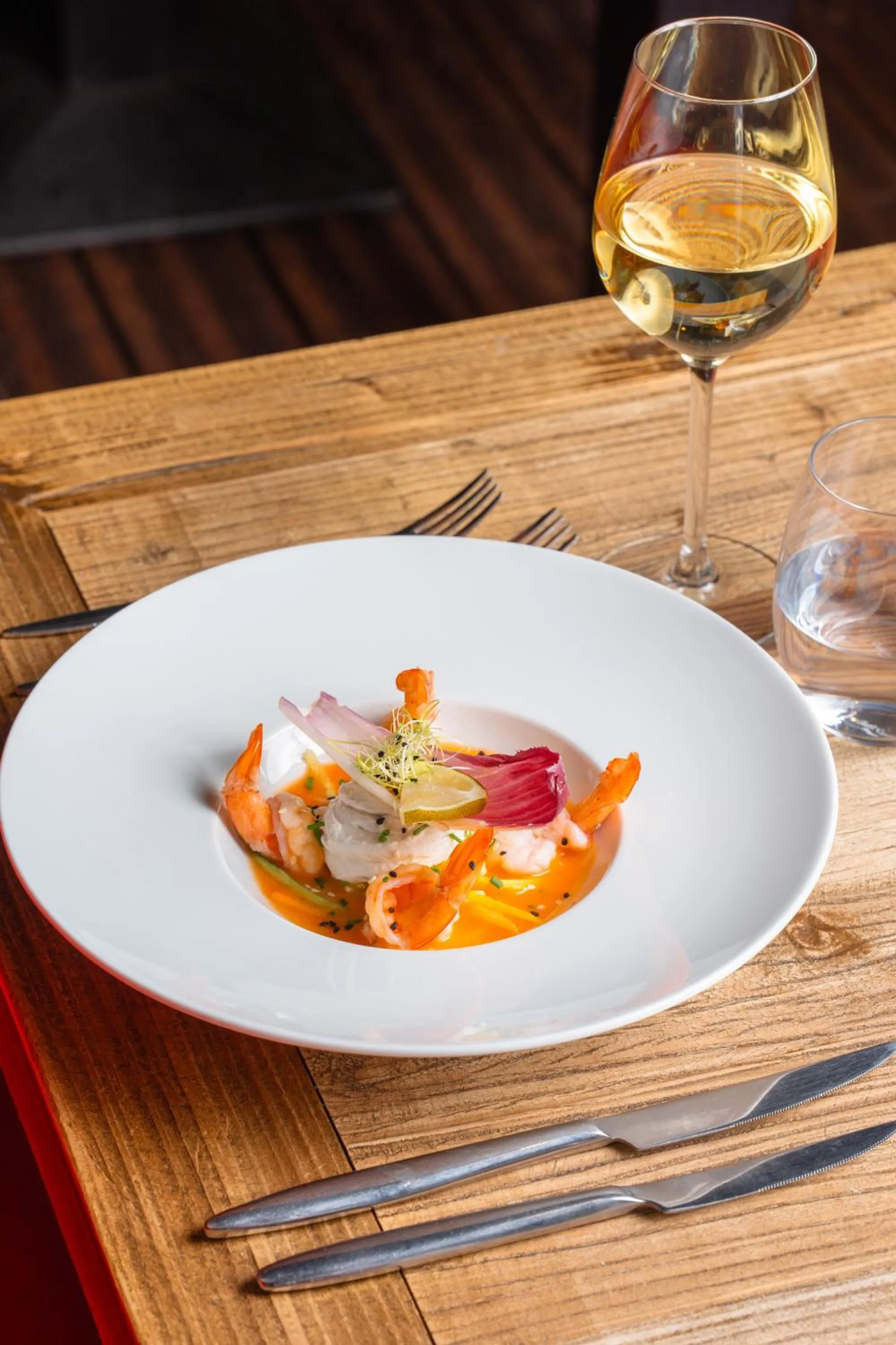 Lunch in Les Terrasses de Saumur - Hôtel & Appartements - Restaurant & Spa (Logis)