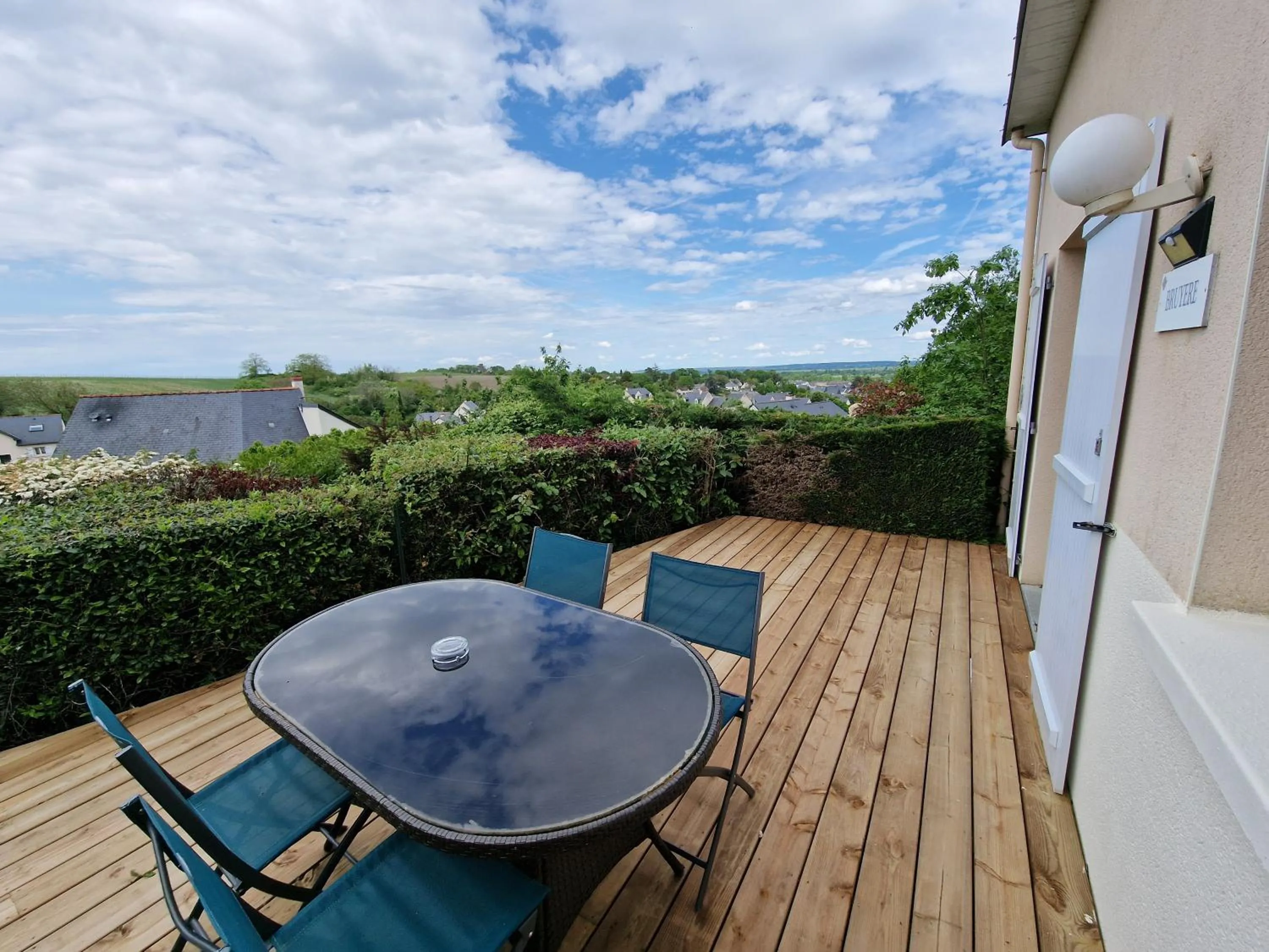 Patio in Les Terrasses de Saumur - Hôtel & Appartements - Restaurant & Spa (Logis)