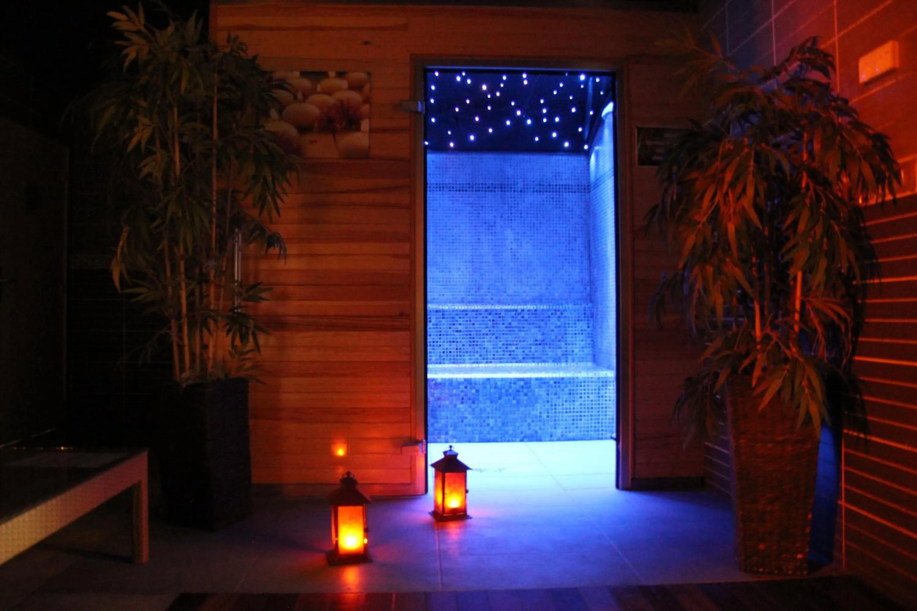Steam room in Les Terrasses de Saumur - Hôtel & Appartements - Restaurant & Spa (Logis)