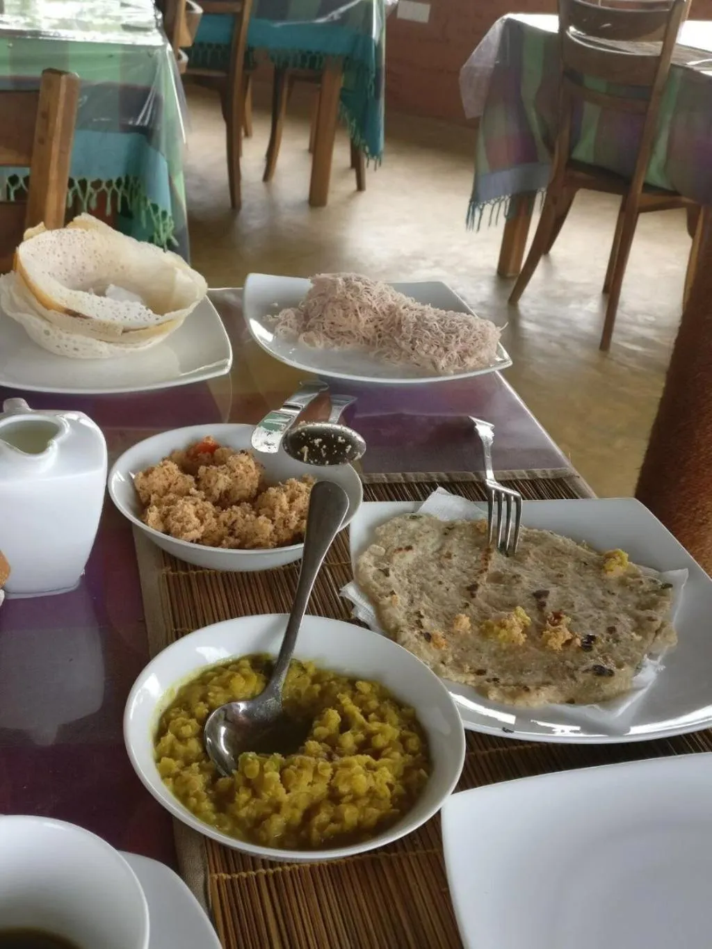 Breakfast in Yala Peace Cottages