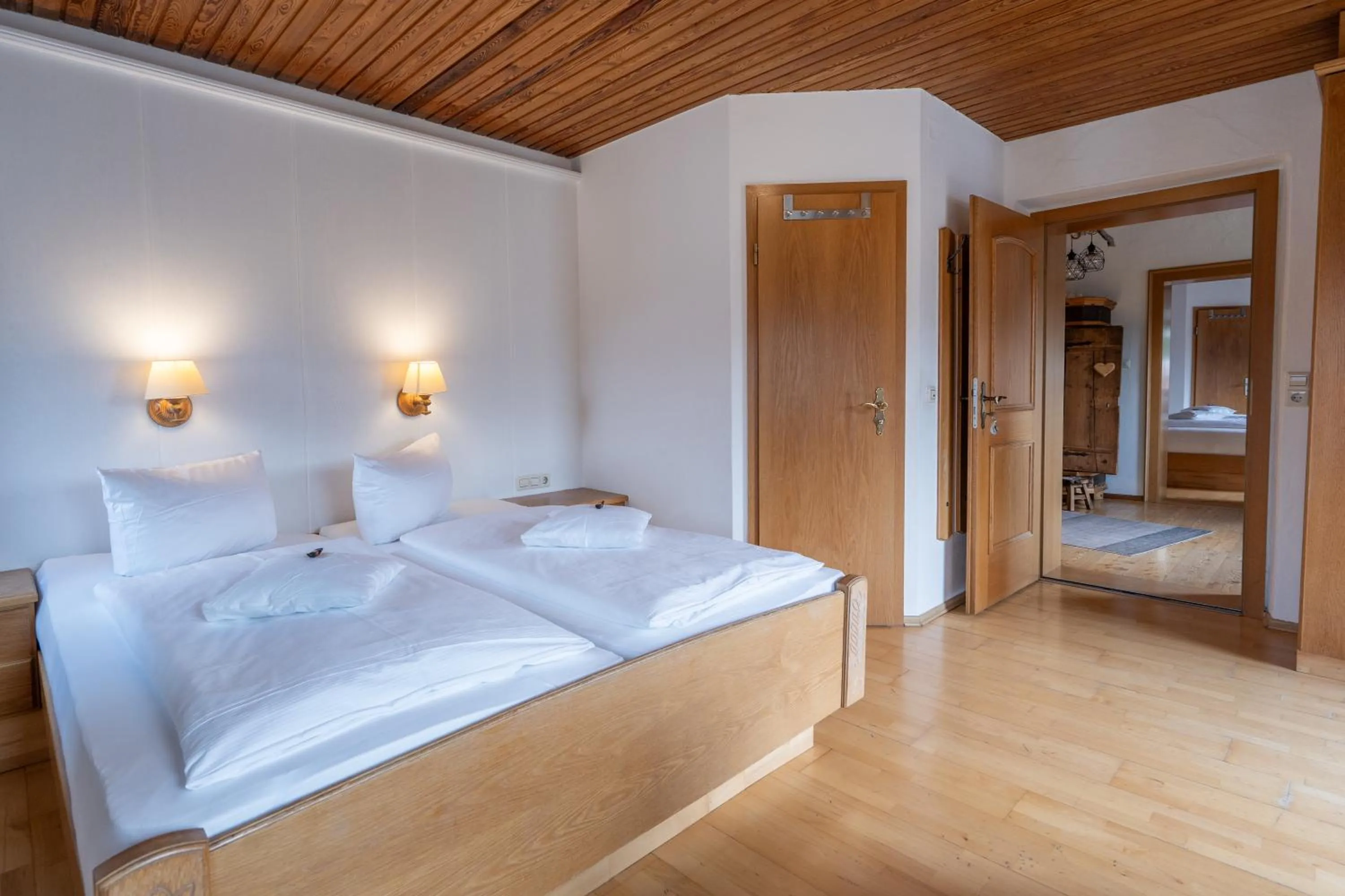 Living room, Bed in Beim Nuihausa