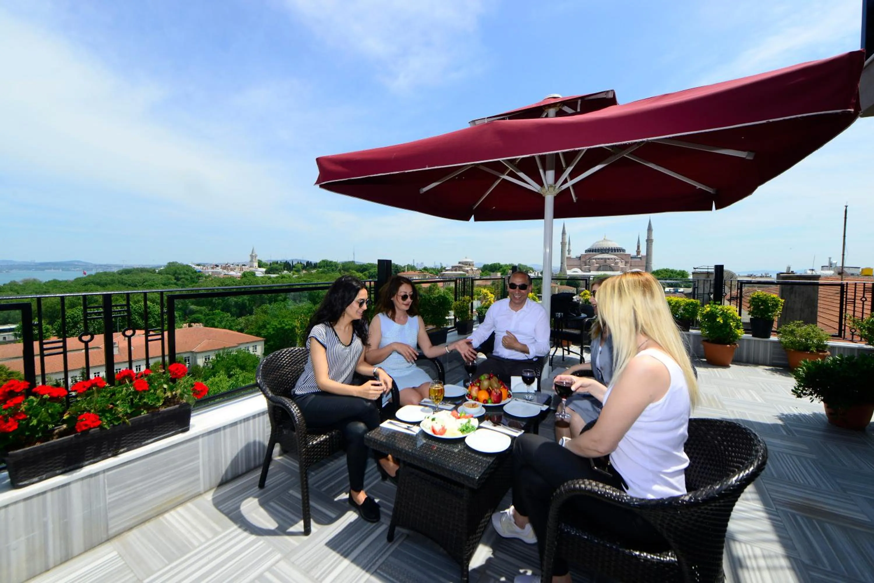 Patio in Agora Life Hotel - Special Class