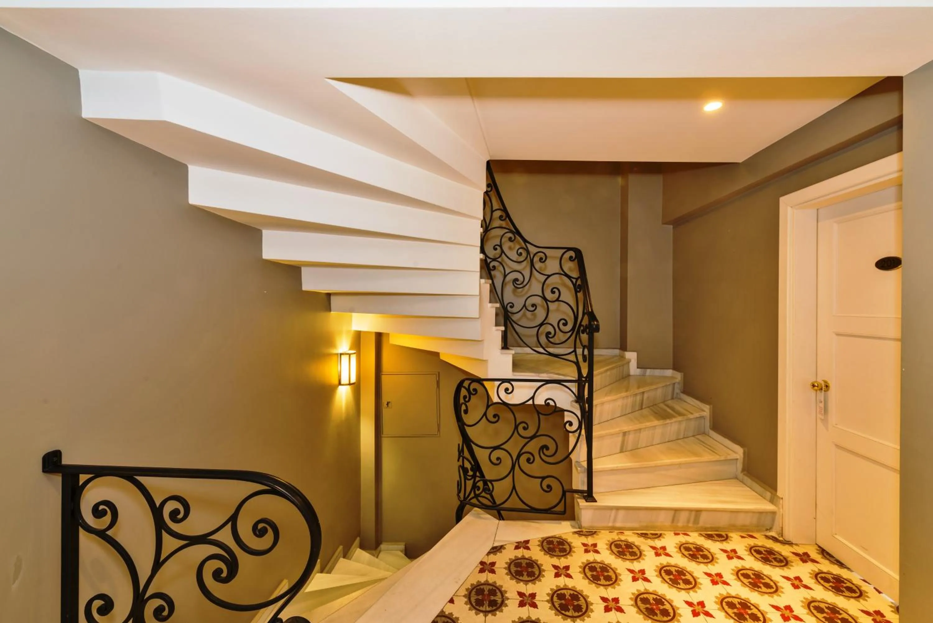 Decorative detail, Bed in Agora Life Hotel - Special Class