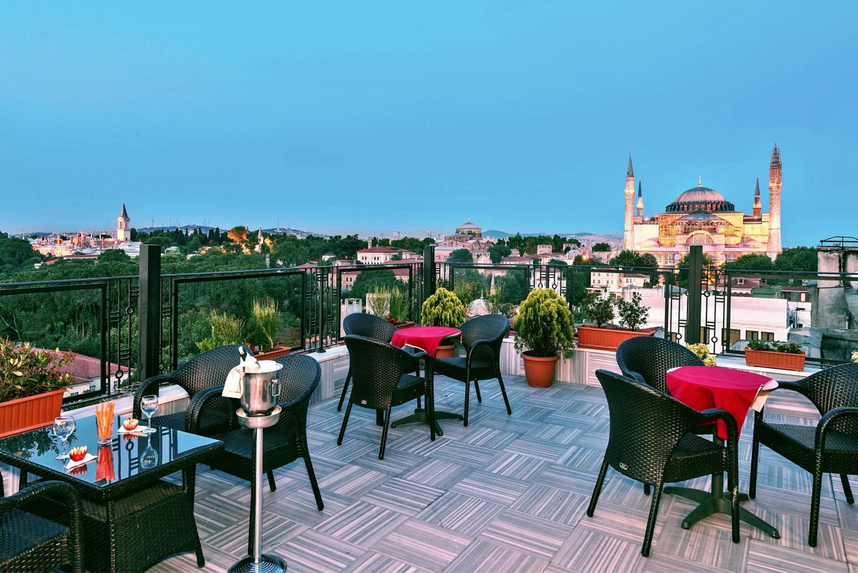 Balcony/Terrace in Agora Life Hotel - Special Class
